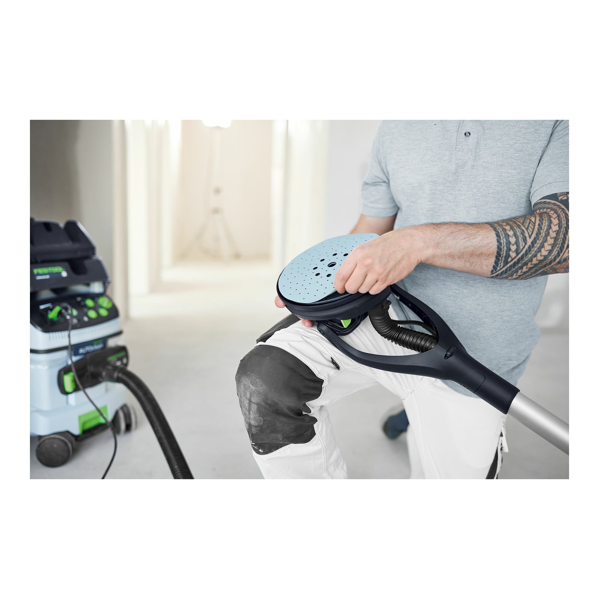 FESTOOL Trockenbauschleifer Festool Langhalsschleifer LHS 2-M 225 EQ PLANEX