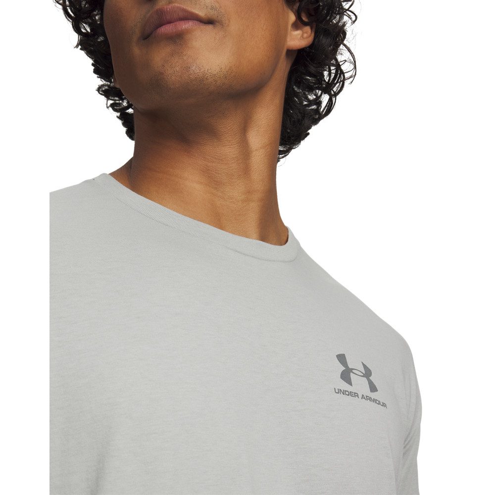 Under Armour® T-Shirt UA M SPORTSTYLE LC SS kurzärmliges Design, mit Rundhalsausschnitt, gerader Abschluss