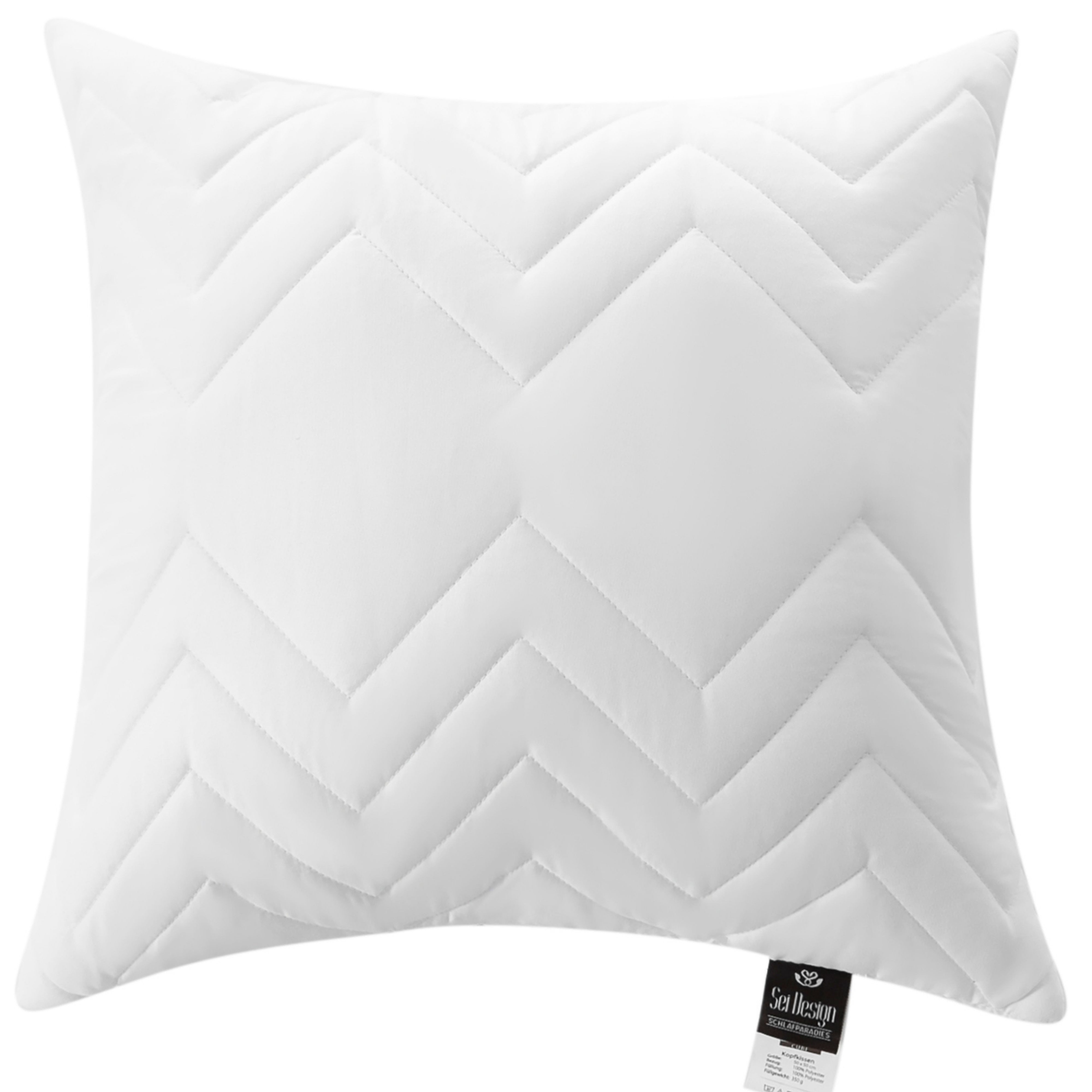 SEI Design Microfaserkissen Kopfkissen 50x50 - NORDIC Collection, Füllung: günstig online kaufen