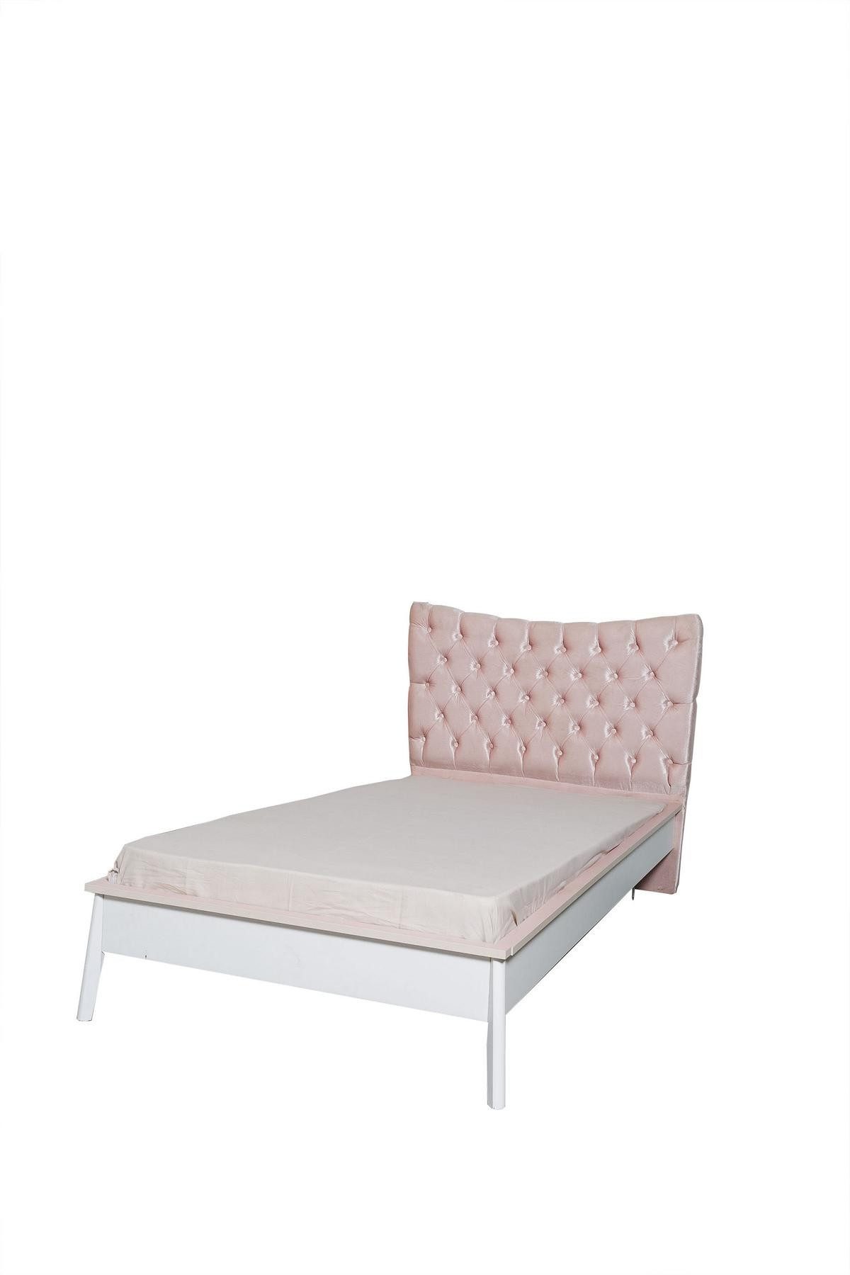 Xlmoebel Einzelbett Holzbett Chesterfield mit elegantem Design und hohem Komfort (Bett), Hergestellt in Europa