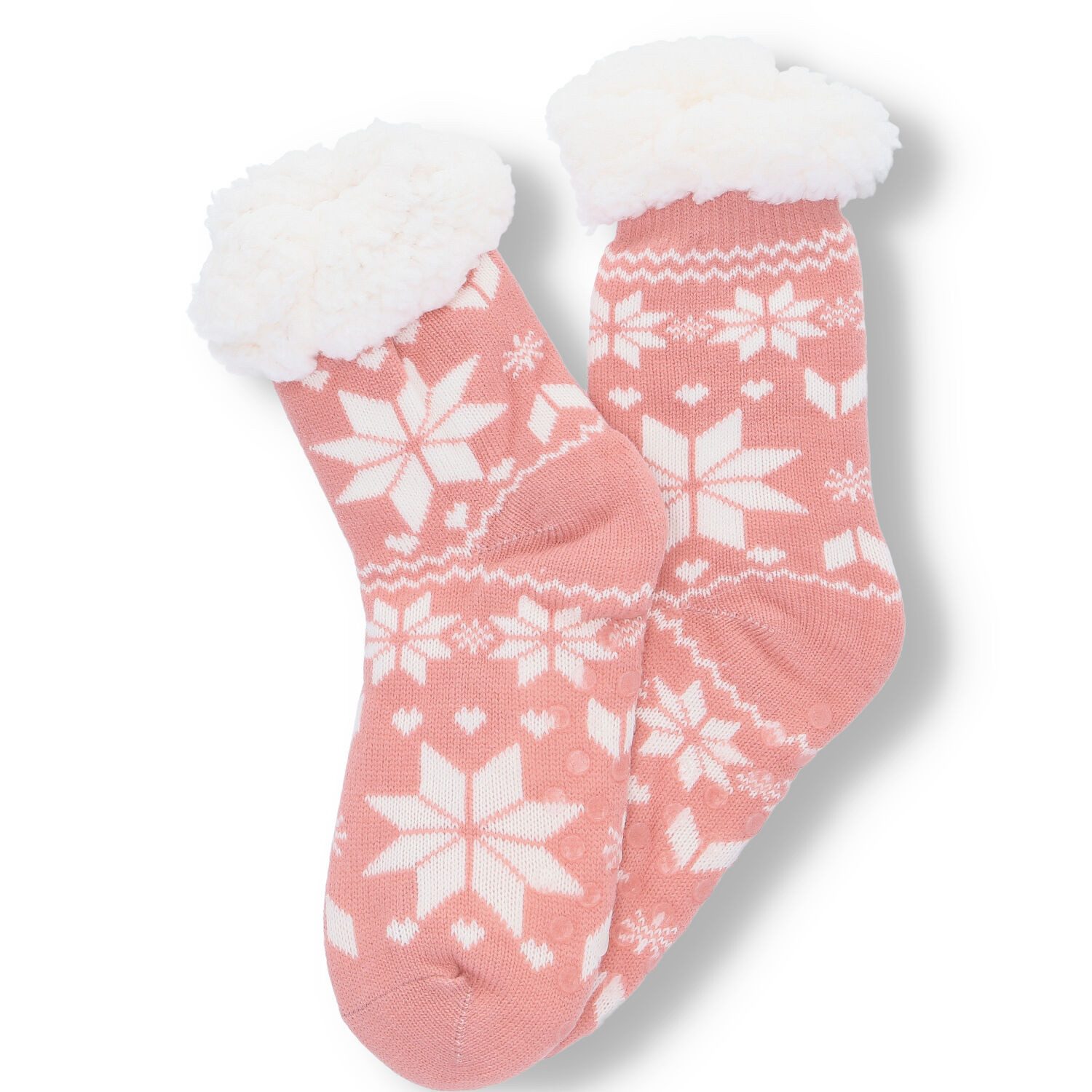 Haussocken Antonio Damen Hüttensocken rose