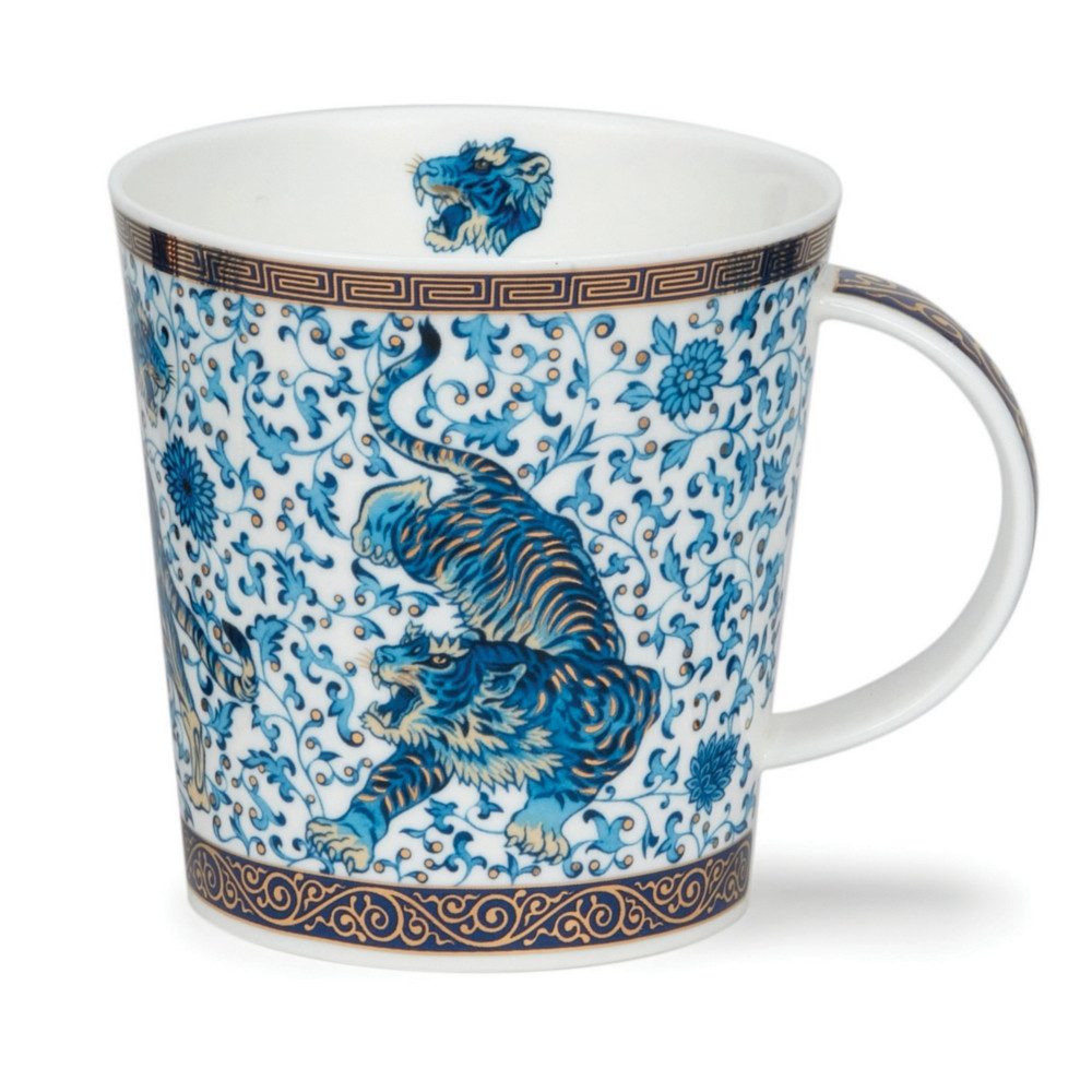 Dunoon Tasse Blue Ming Tiger Cairngorm 0,48 l Fine Bone China Porzellan