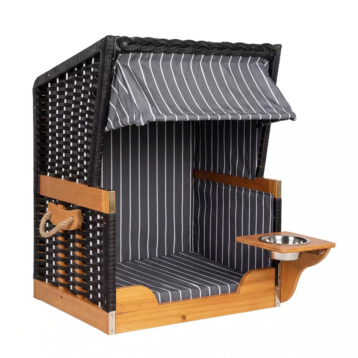 WebaVita Strandkorb Webavita Hundestrandkorb Lassie Mini, BxTxH: 56x45x74 cm