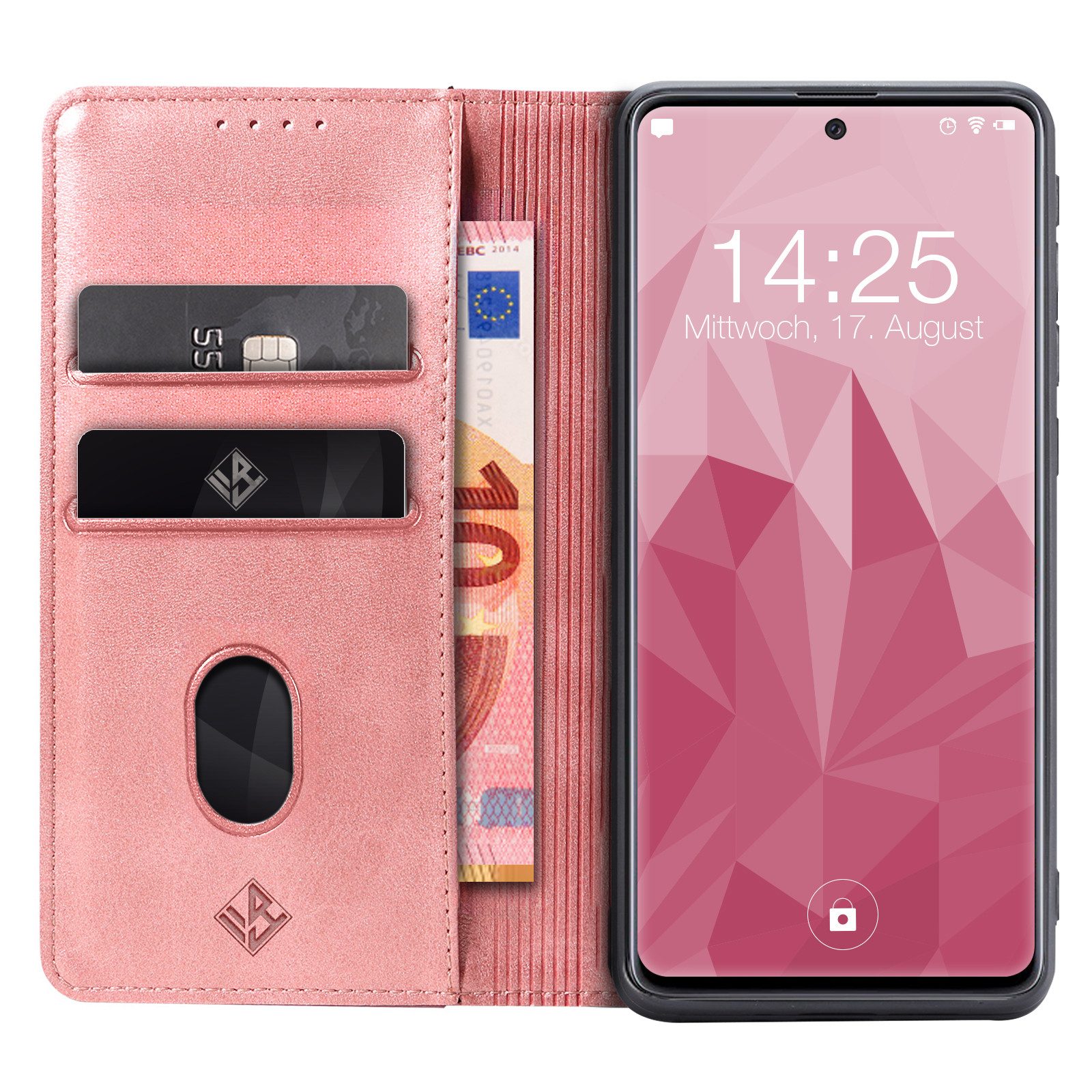 Tec-Expert Handyhülle Tasche Hülle für Samsung Galaxy A52 / Samsung Galaxy A52s 5G, Samsung 6.5 Zoll, 6.5", Cover Klapphülle Case mit Kartenfach Fliphülle aufstellbar