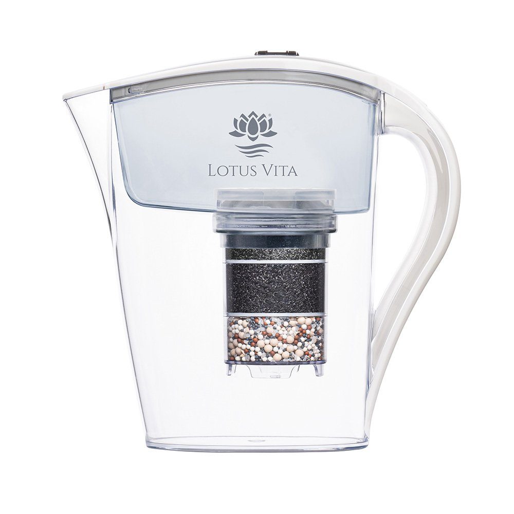 Lotus Vita Wasserfilter Kanne Family 1,8L - Natura Plus