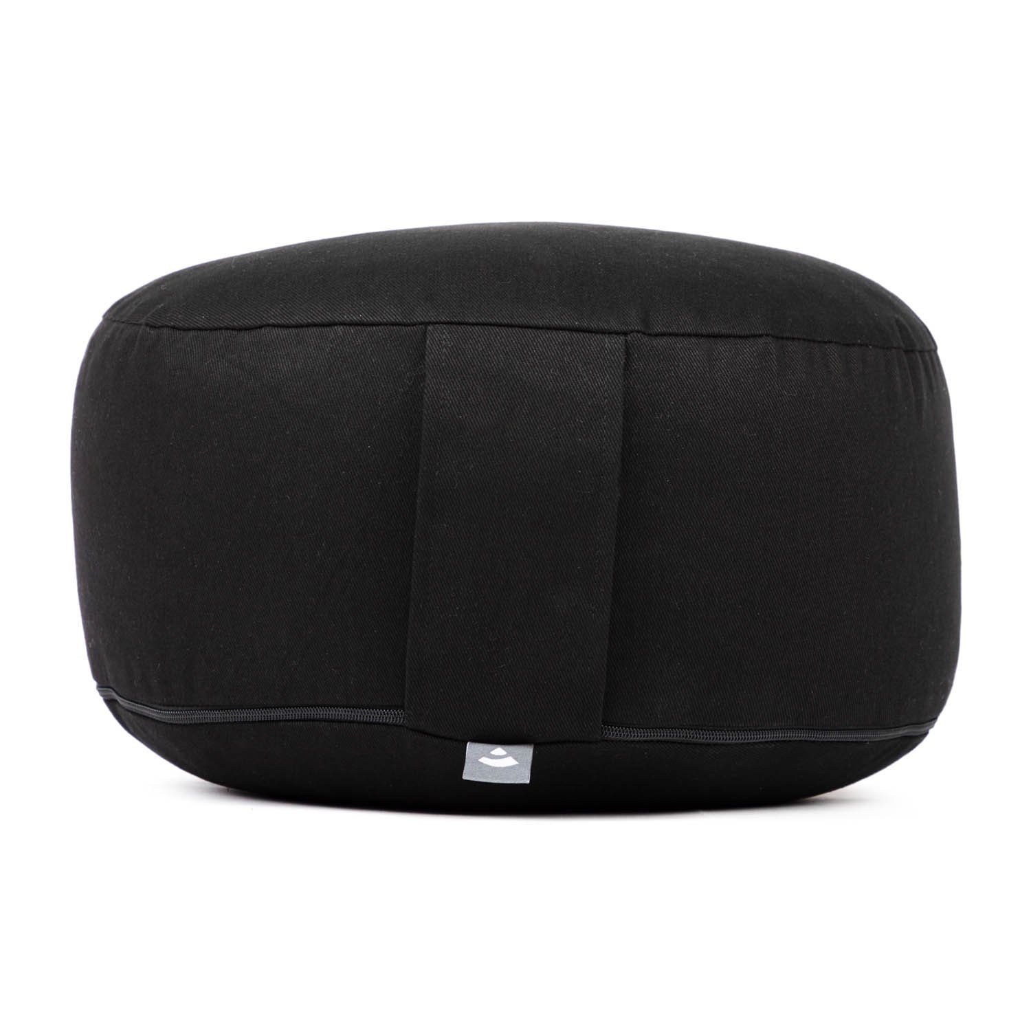 bodhi Meditationskissen Meditationskissen RONDO ECO, Füllung: Dinkel schwarz