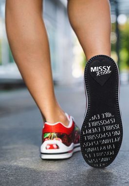 Missy Rockz SWEET CHERRY No. 2 redlove / black Sneakerboots