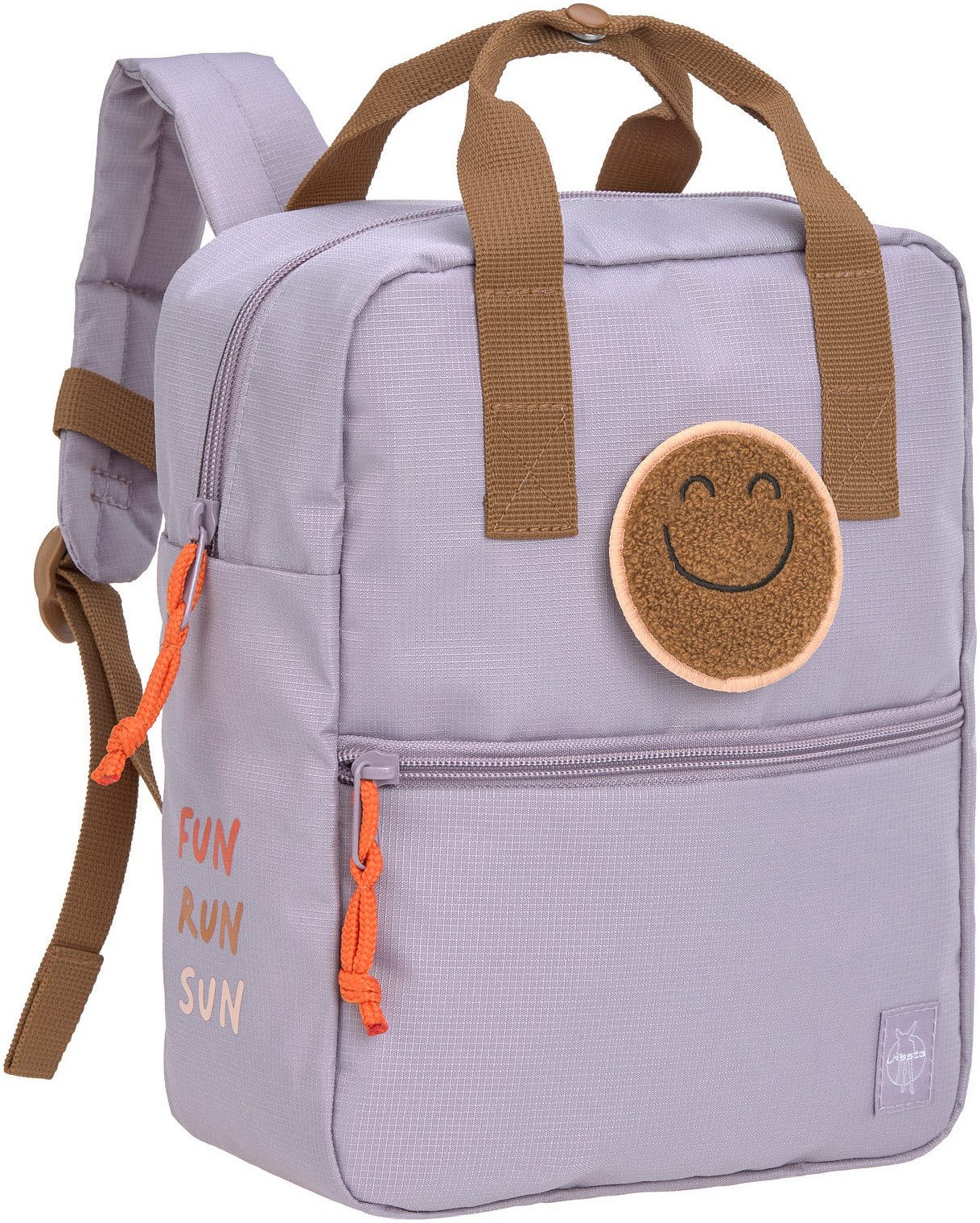LÄSSIG Kinderrucksack Little Gang, Mini Square Backpack, lilac