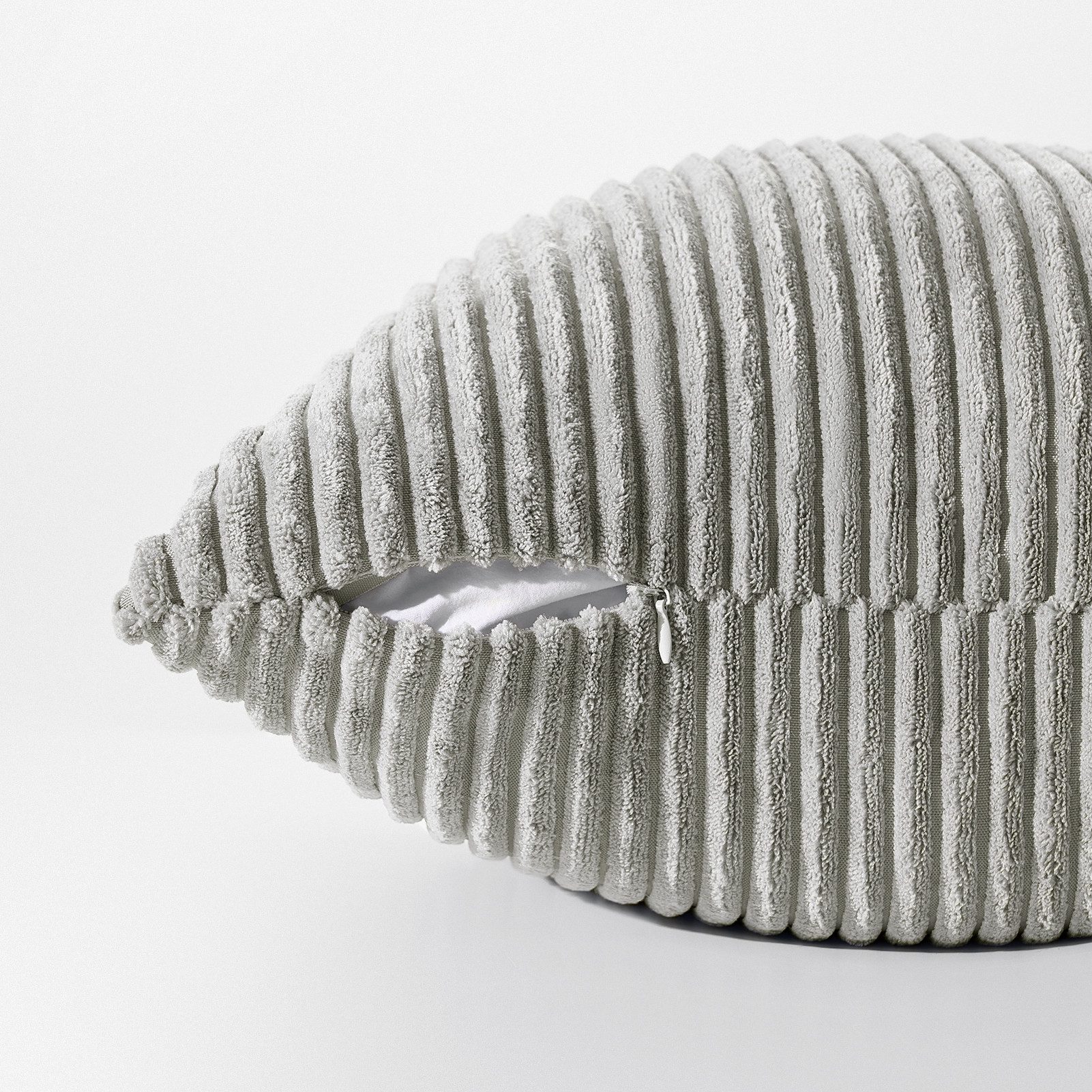 Topfinel Kissenbezug gestreiftes Muster,2er Set Kissenhülle Dekokissen Kissenbezug, Kordsamt 40x40 Sofakissen Couchkissen Zierkissenbezug Dekokissen