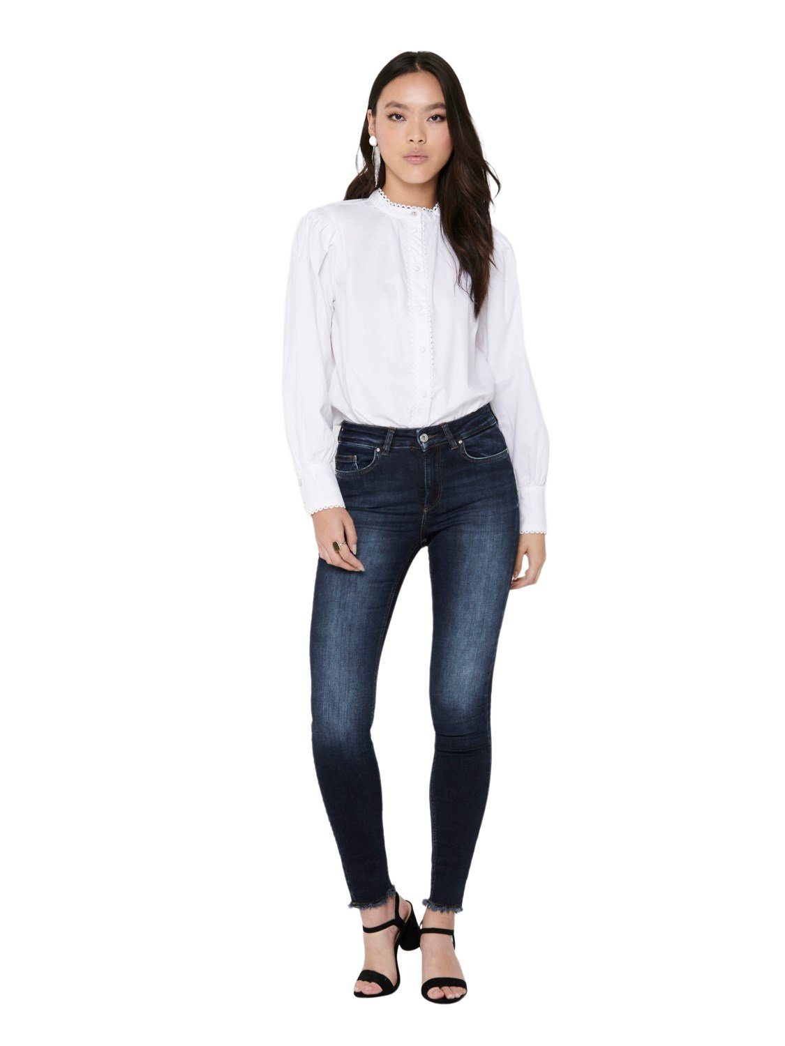 ANK RW ONLBLUSH mit LIFE Skinny-fit-Jeans SK ONLY REA837 MID Stretch