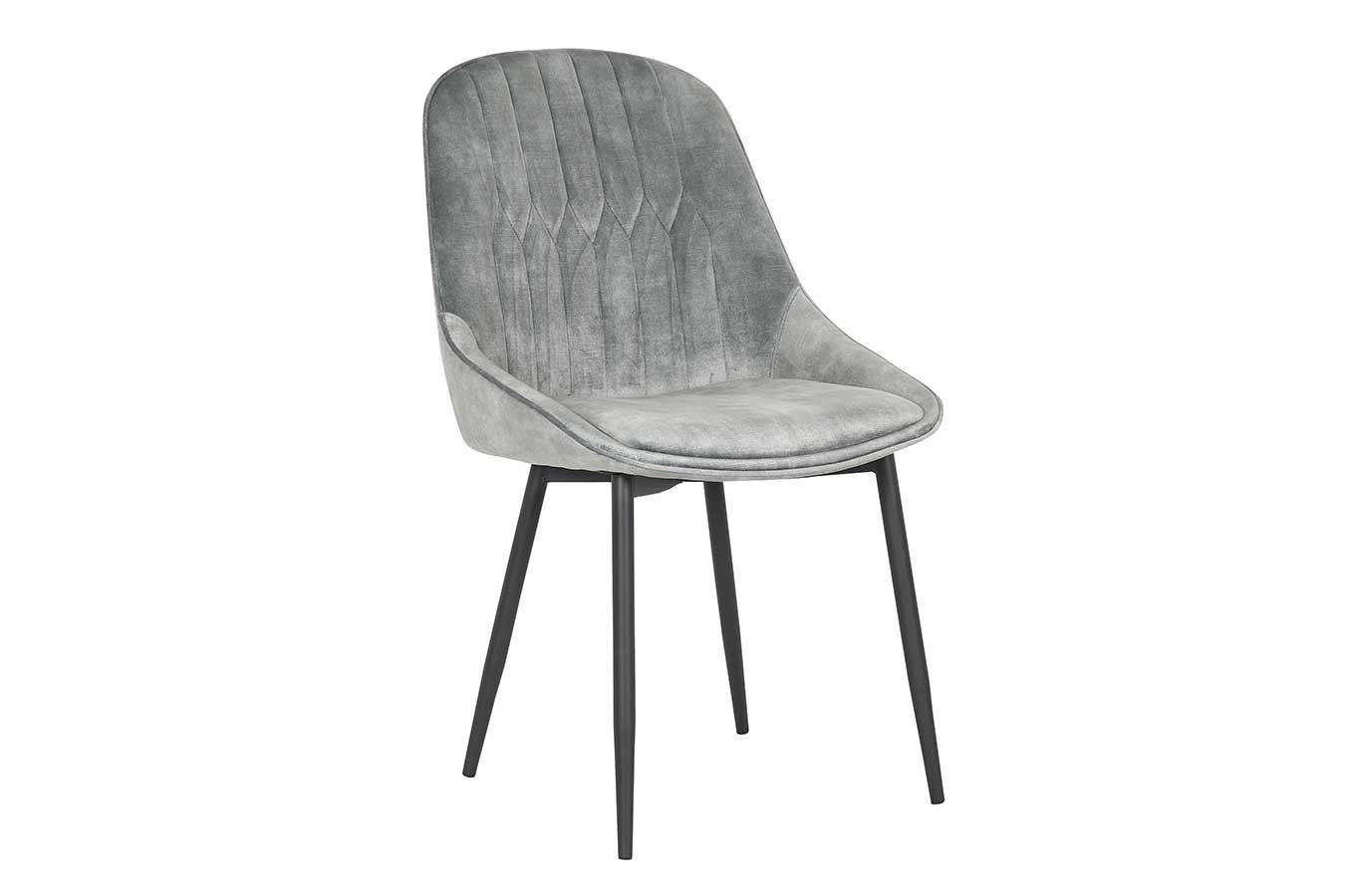 daslagerhaus living Stuhl »Stuhl Jul Samt Vintage grau« online kaufen | OTTO