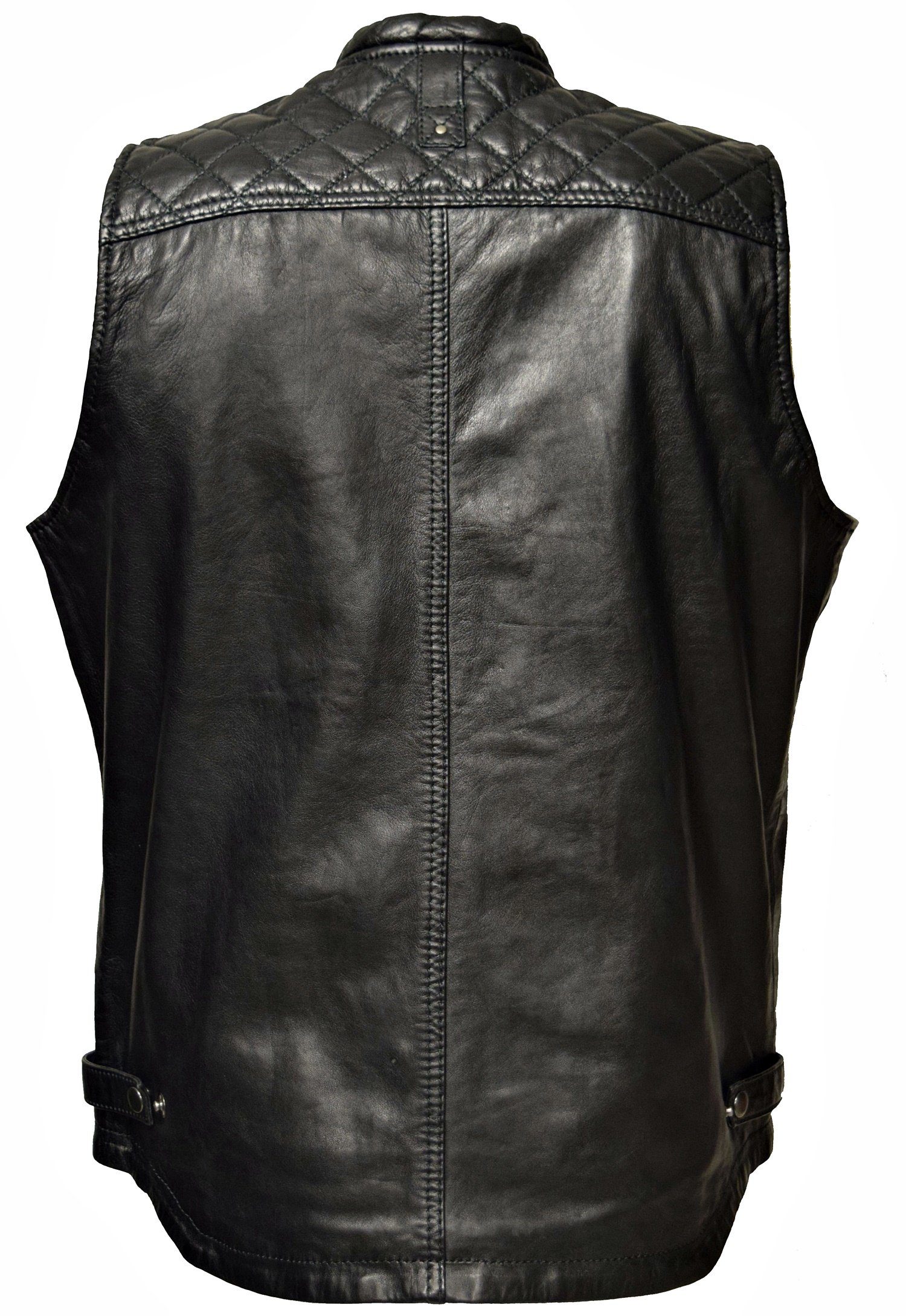 Zimmert Leather Lederweste Nilo praktische Fronttaschen günstig online kaufen