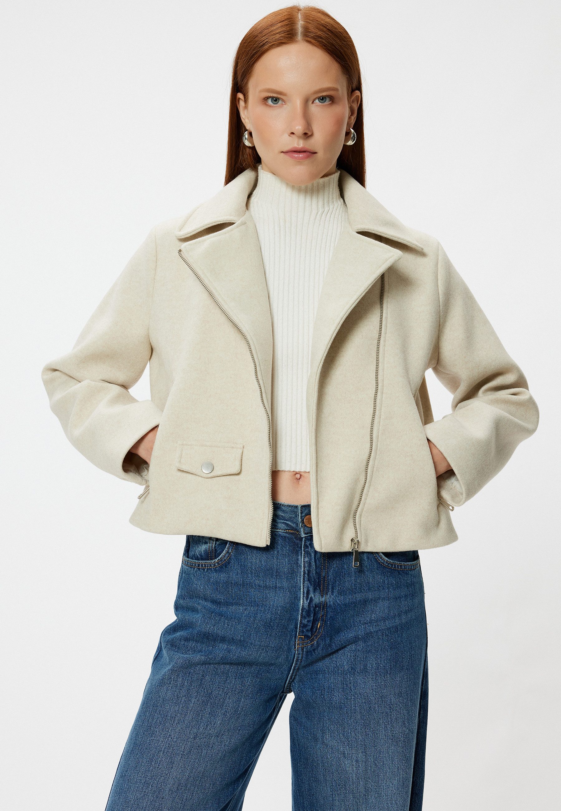 Koton Bikerjacke Regular Biker