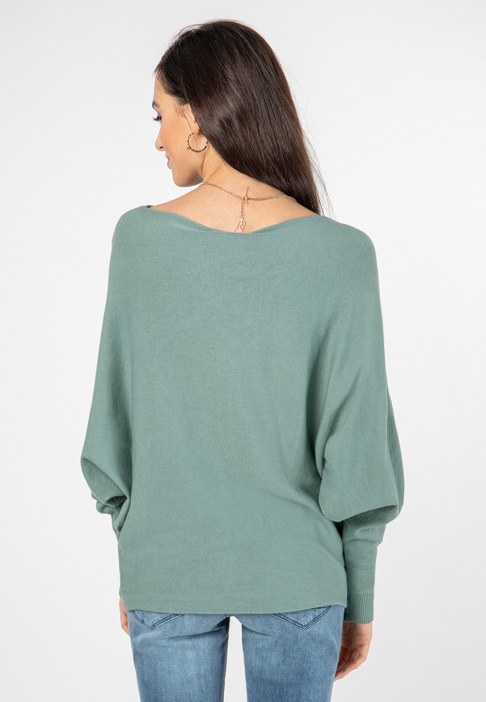 SUBLEVEL Strickpullover Strickpullover Fledermaus günstig online kaufen