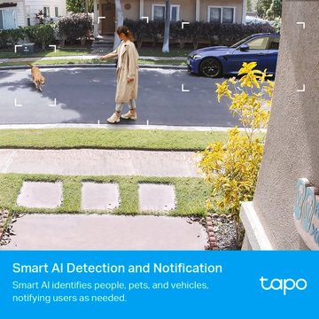 tp-link Tapo C400S2 Smart Wire-Free Security IP Kamerasystem Überwachungskamera (Außenbereich)