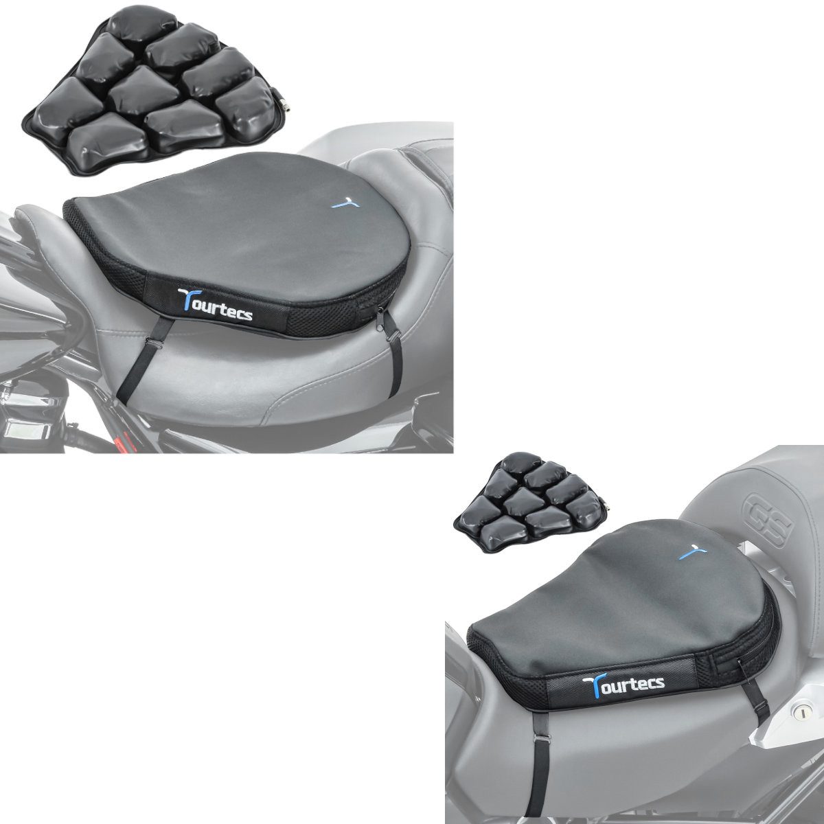 Tourtecs Sitzbank Set Luftkissen + Luftkissen S9
