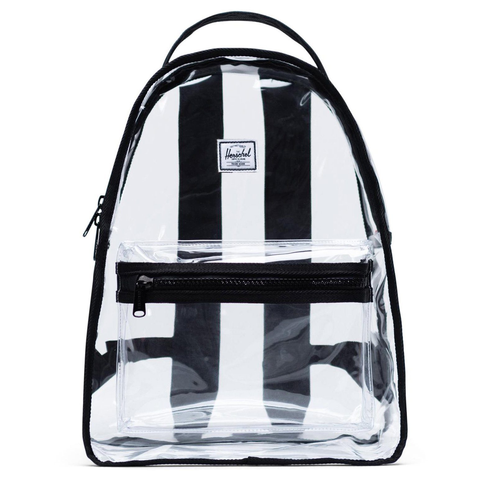 Herschel Schulrucksack Nova Mid-Volume 24.5 - Rucksack 13" 40 cm black clear