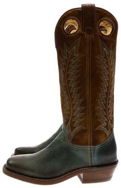 Sendra Boots 17617 ORTER Damen Buckaroo Stiefel Grau Braun Cowboystiefel Rahmengenäht