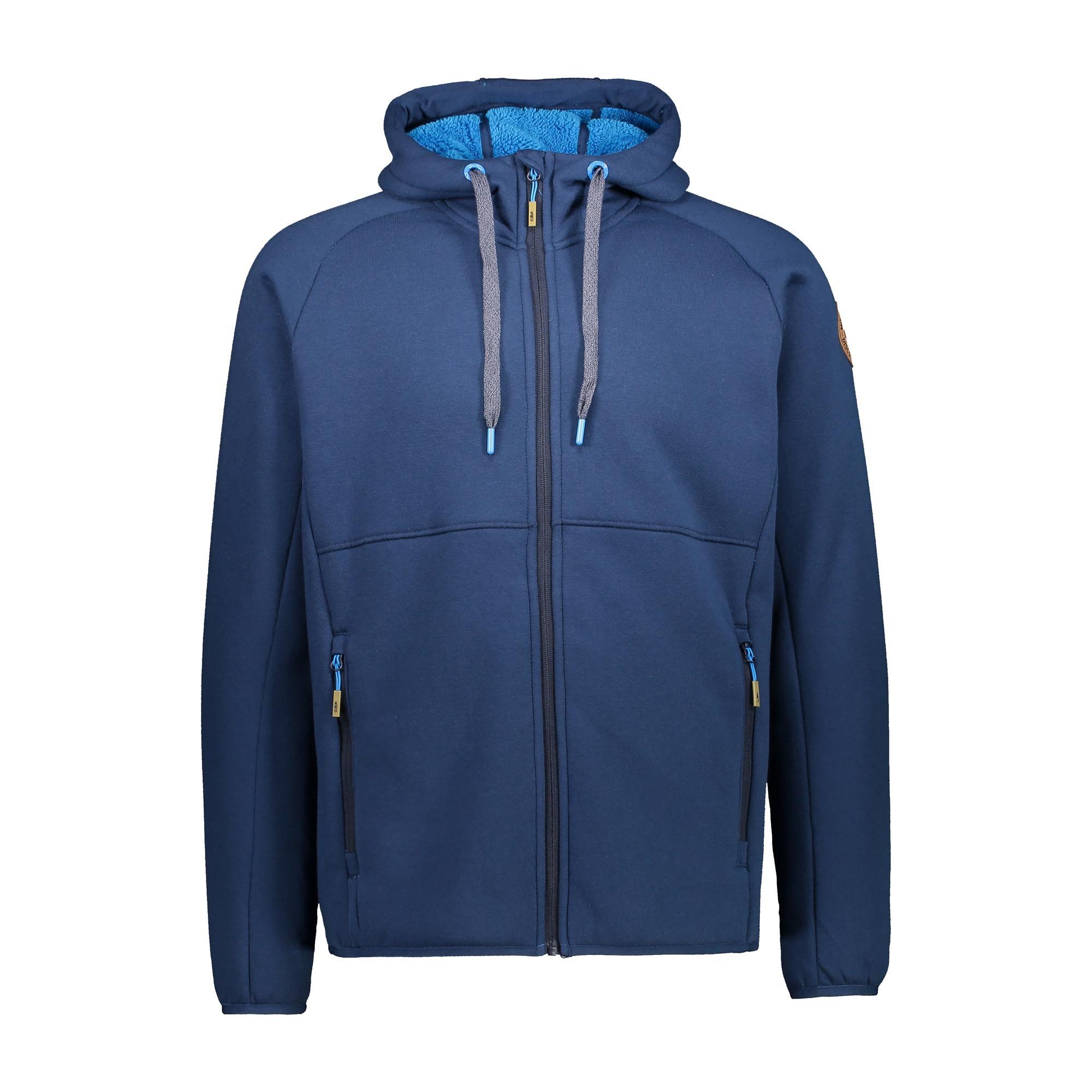 Fleecejacke CMP Herren Fleecejacke Man Jacket Fix Hood 30M1707