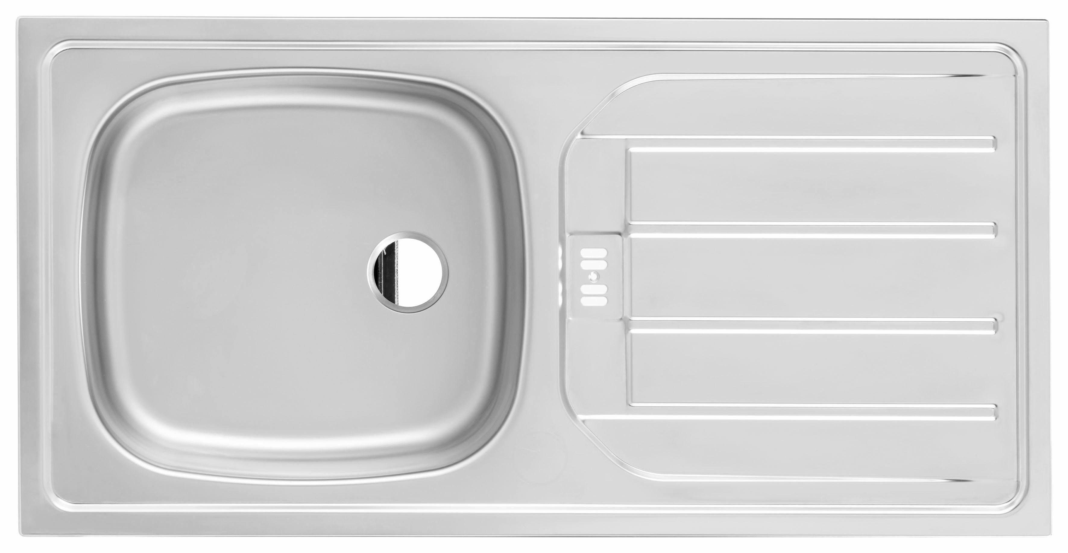 KOCHSTATION Spülenschrank KS-Samos 110 cm breit, inkl. Tür/Sockel für Geschirrspüler