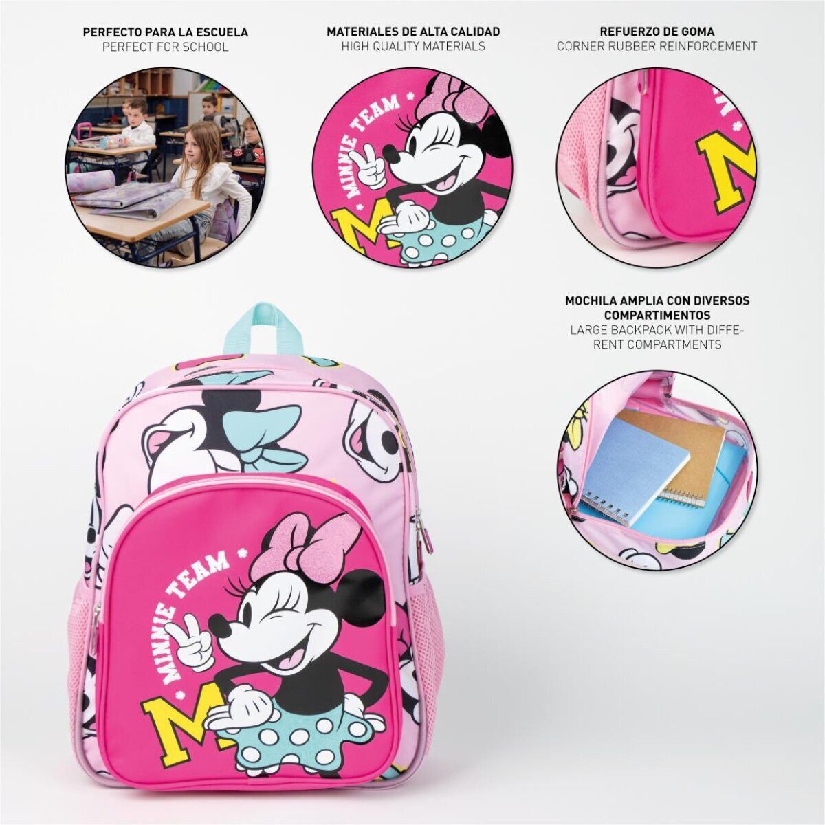 Disney Kinderrucksack Disney Minnie Rucksack für Kinder Freizeitrucksack & Kinderrucksack (1-tlg)