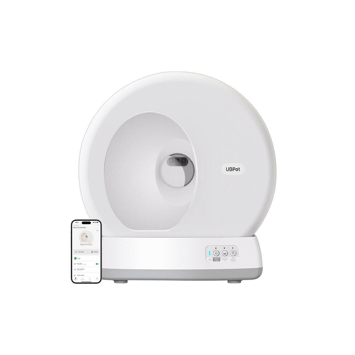UBPET Katzentoilette UBPet C10 Selbstreinigende Katzentoilette Smart