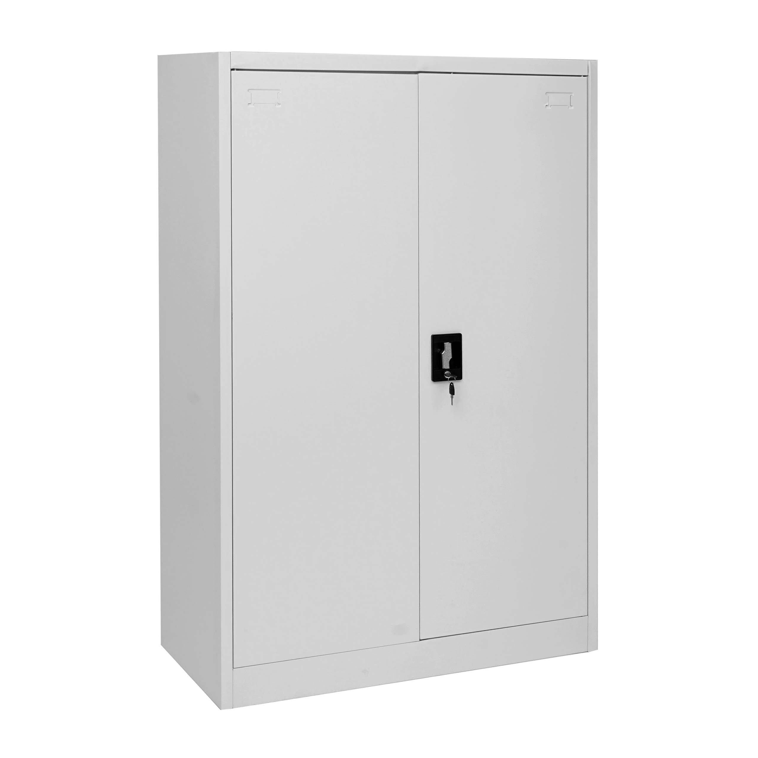 Türen | verstellbare zwei grau MCW-H17 grau Aktenschrank MCW Regalböden, Abschließbar,