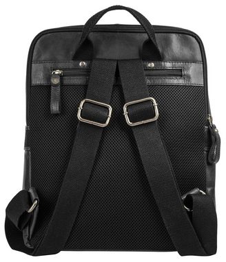 Sansibar Laptoprucksack, echt Leder