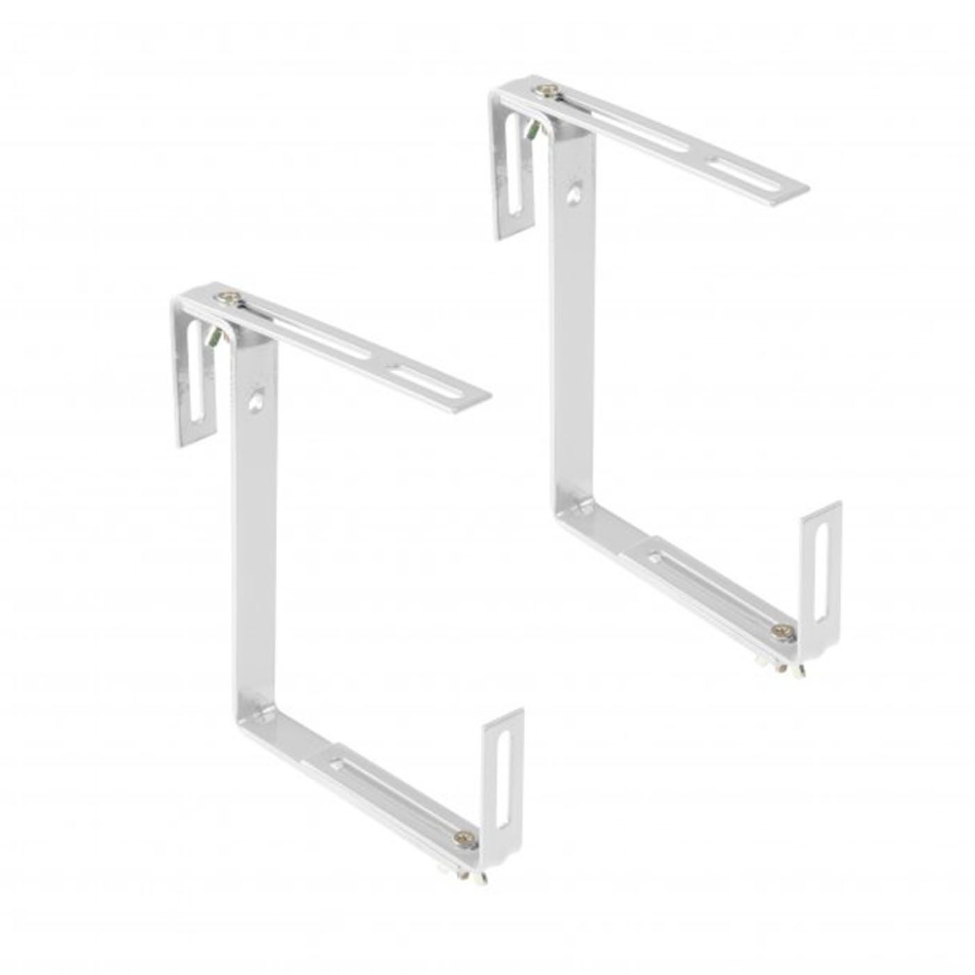 Testrut Blumenkasten Blumenkastenhalter weiß 2-fach verstellbar günstig online kaufen