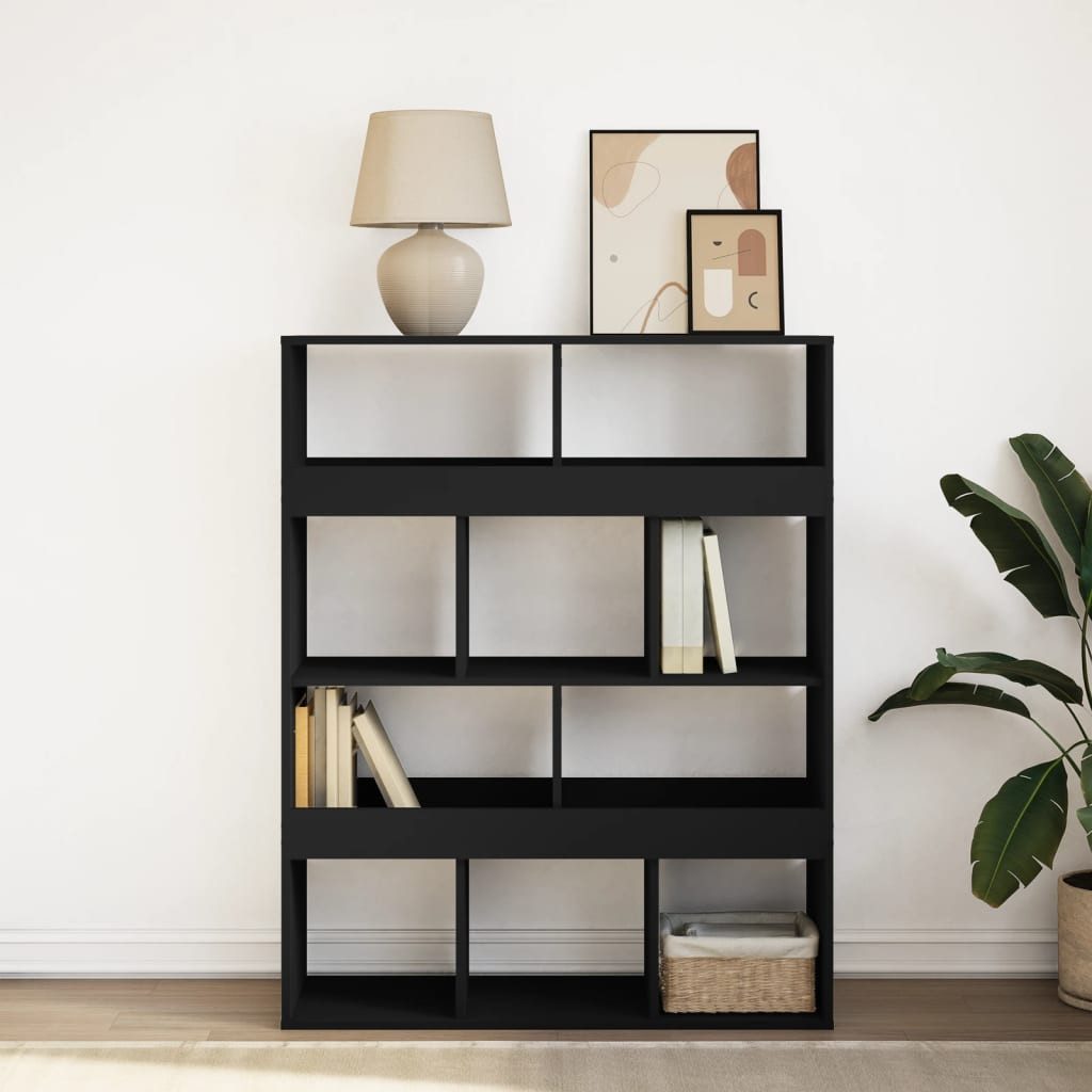 vidaXL Bücherregal Bücherregal Schwarz 100x33x125,5 cm günstig online kaufen