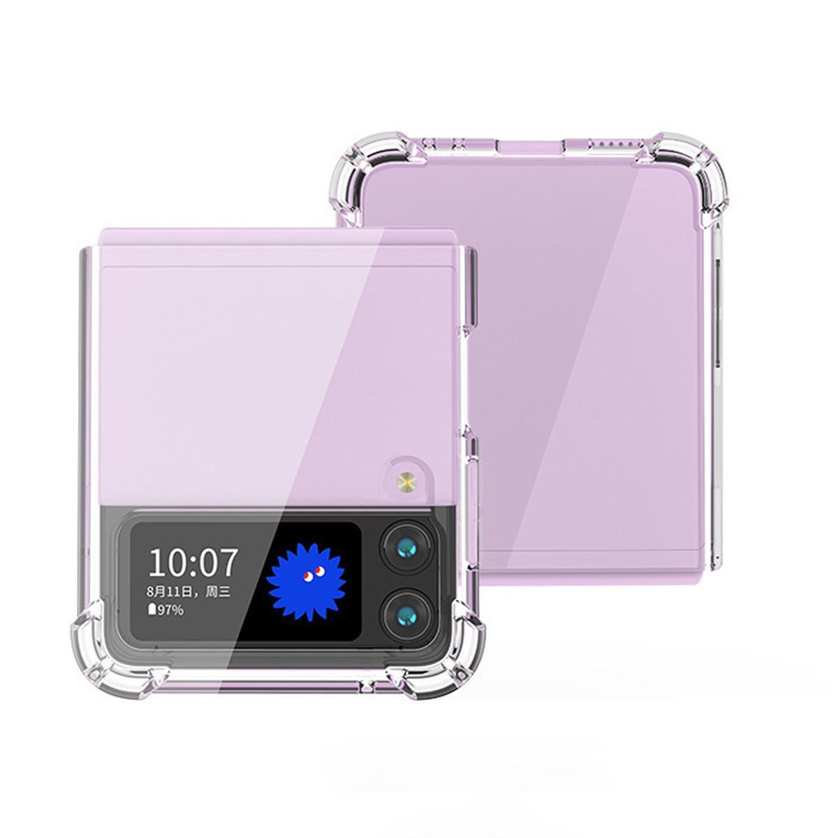 König Design Handyhülle Samsung Galaxy Z Flip4 5G, Schutzhülle Case Cover Backcover Etuis Bumper