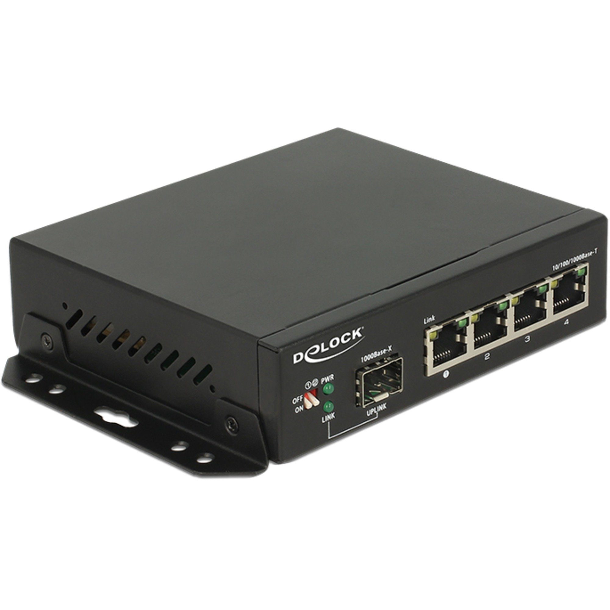 Delock DeLOCK Switch + 1 SFP 4 Netzwerk-Switch Gigabit Port