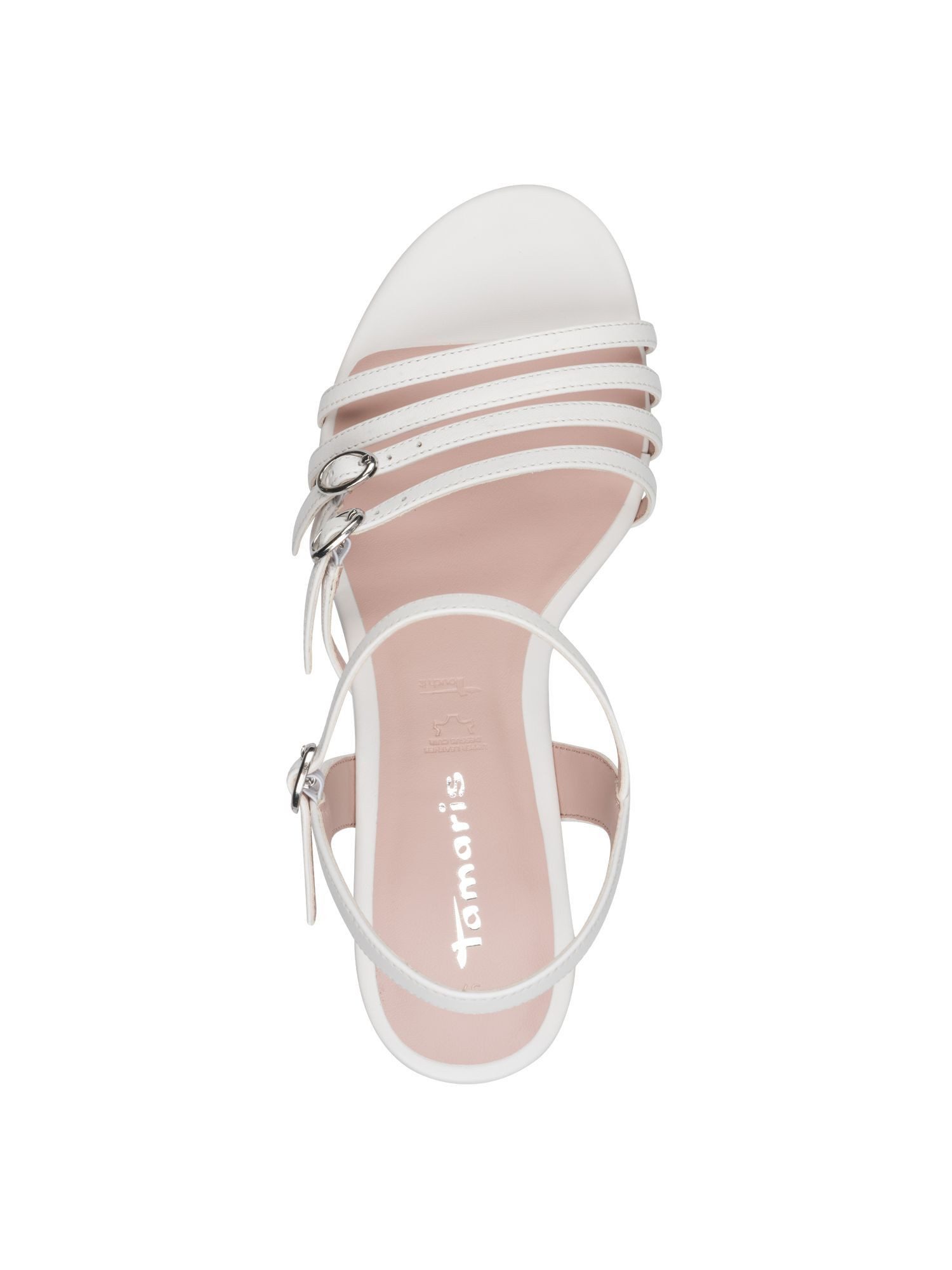 Tamaris TOUCH-IT aus Leder Stilettoabsatz 1-28351-46 Sandalette TOUCH-IT