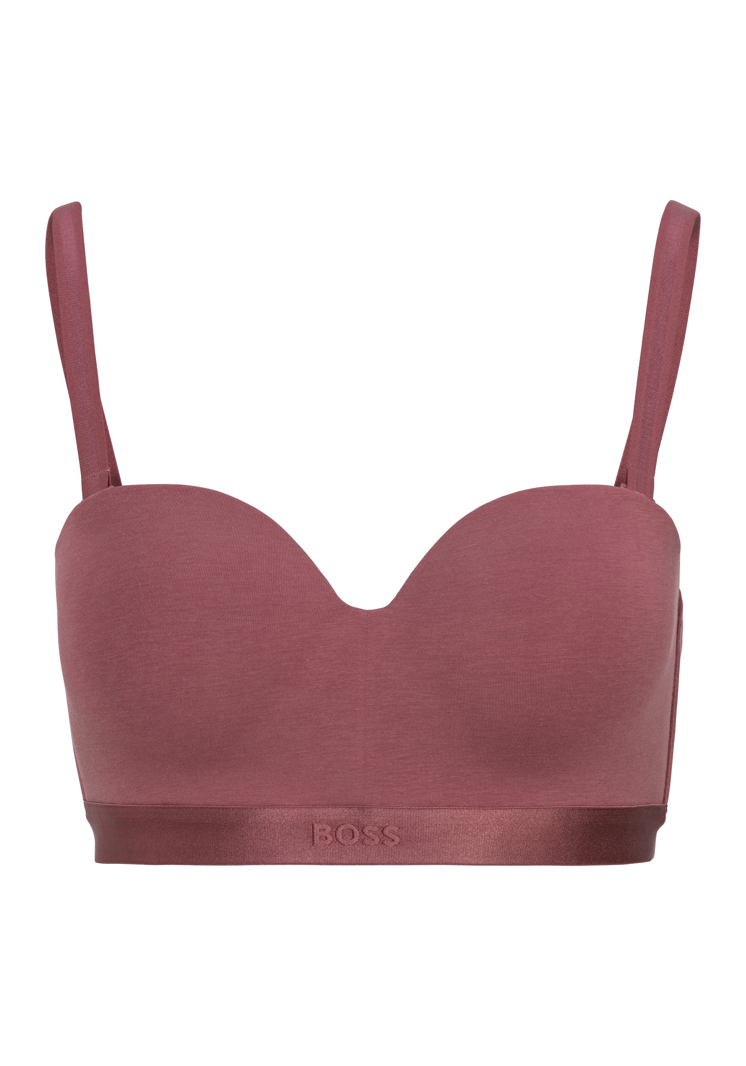 BOSS Push-up-BH PUSH-UP WIRELESS BEA mit dezente, Logo Detail