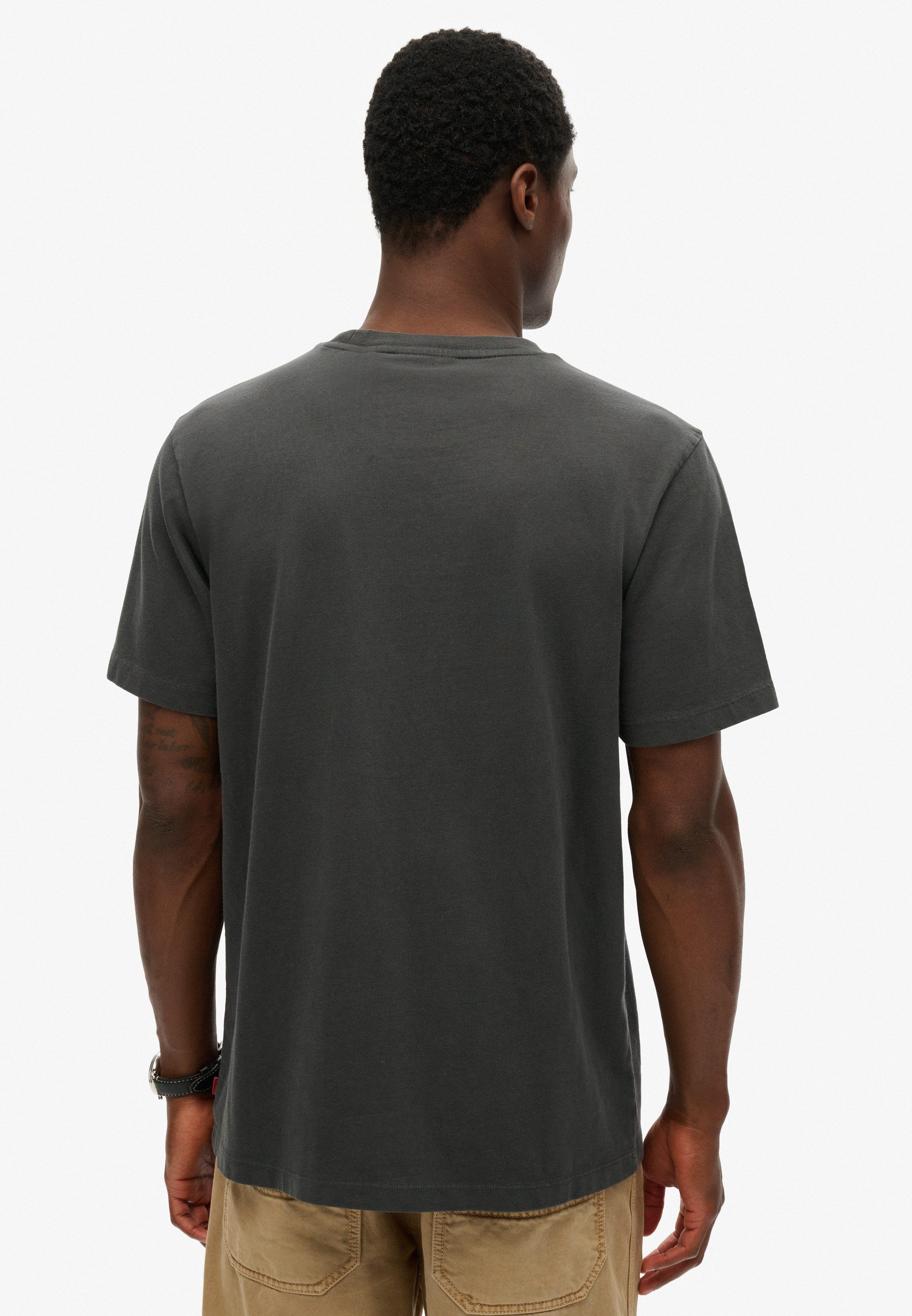 Superdry Rundhalsshirt MICRO LOGO T SHIRT günstig online kaufen