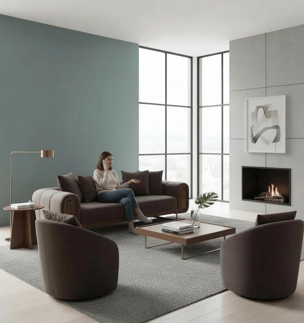JVmoebel Sitzgruppe Modernes Wohnzimmer-Set im eleganten Design mit 3+1+1 Sitzern, (3-tlg)