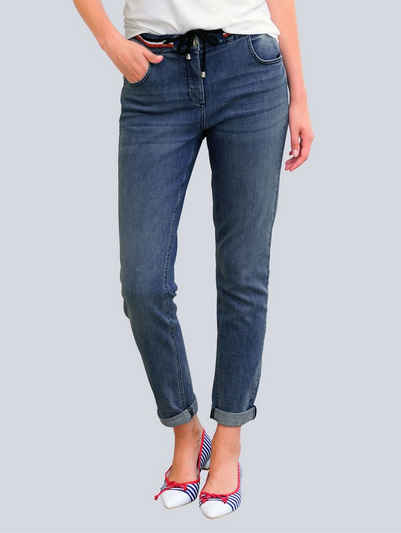 Alba Moda Comfort-fit-Jeans in modischer Joggpants-Form