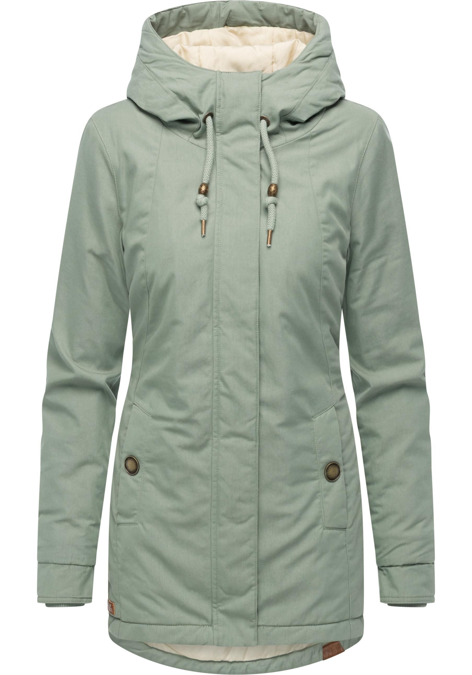 Ragwear Winterjacke Monadena Parka YOUMODO Warmer Kurzmantel mit Kapuze günstig online kaufen