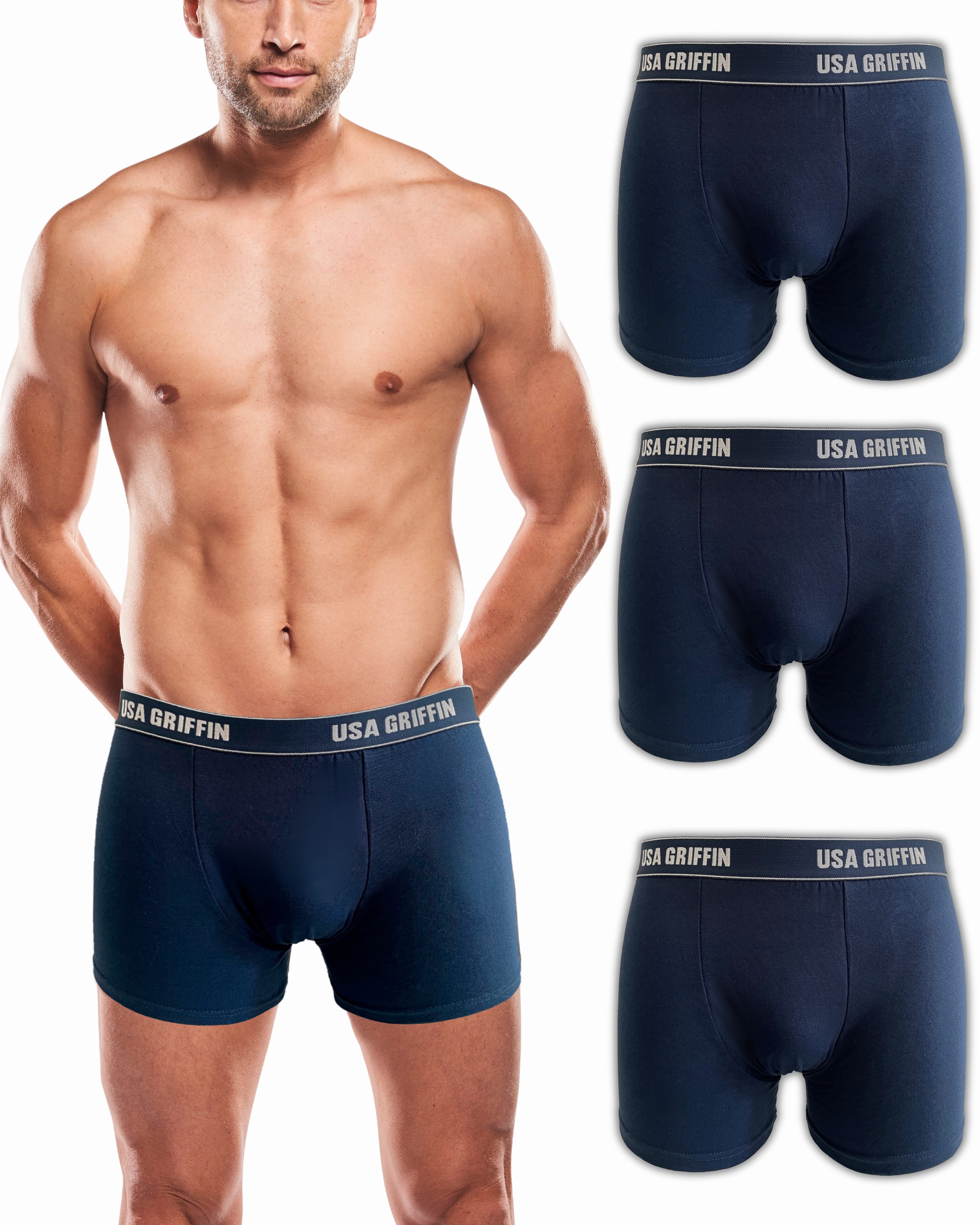 USA Griffin Boxershorts Herren Unterhosen (SET, günstig online kaufen