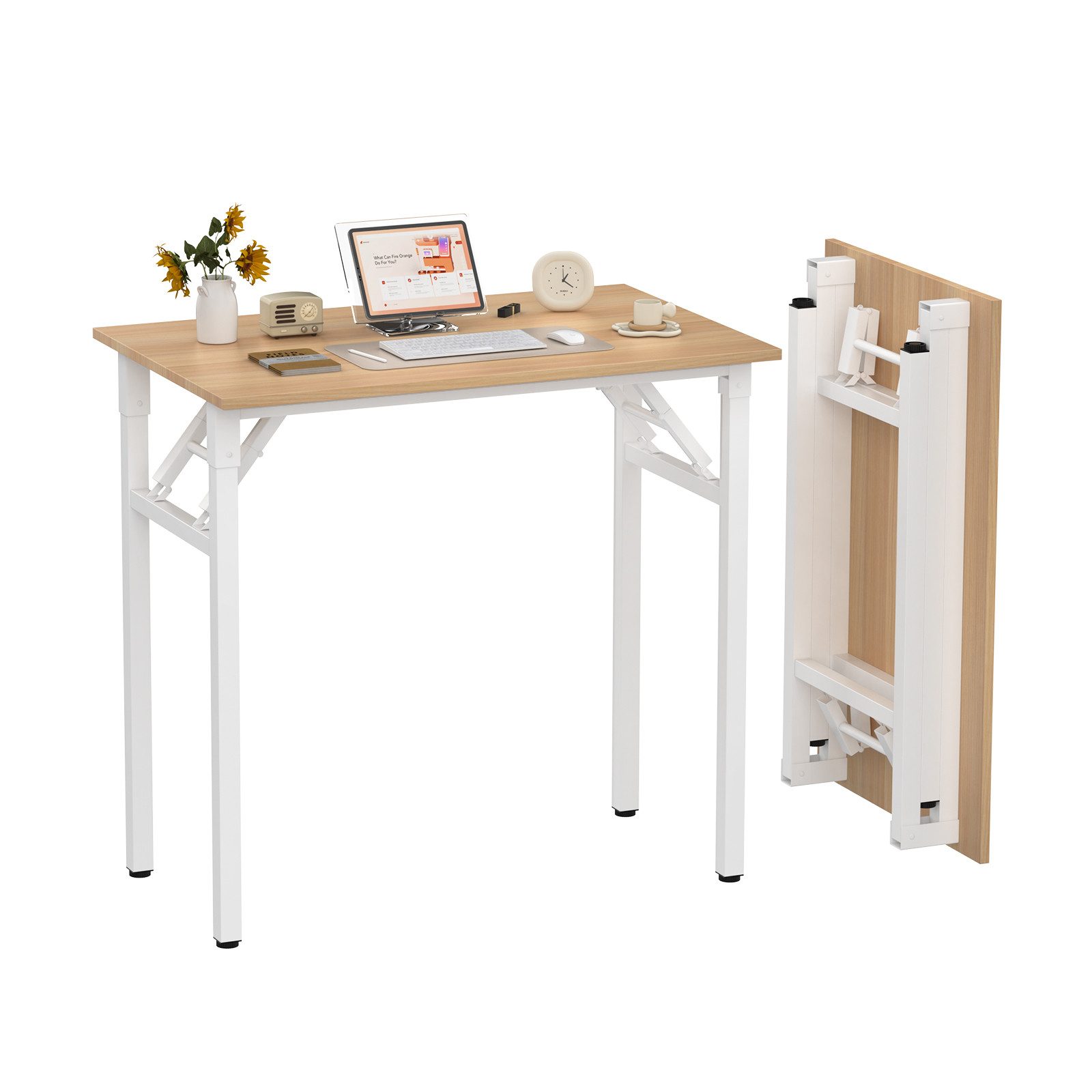 JEOBEST Klapptisch Keine Montage Erforderlich Schreibtisch günstig online kaufen