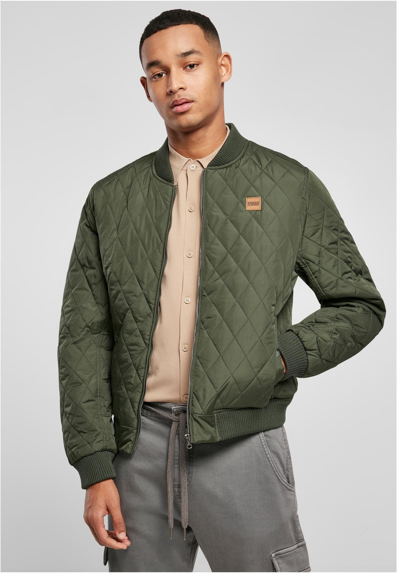 URBAN CLASSICS Outdoorjacke Diamond Quilt Nylon günstig online kaufen
