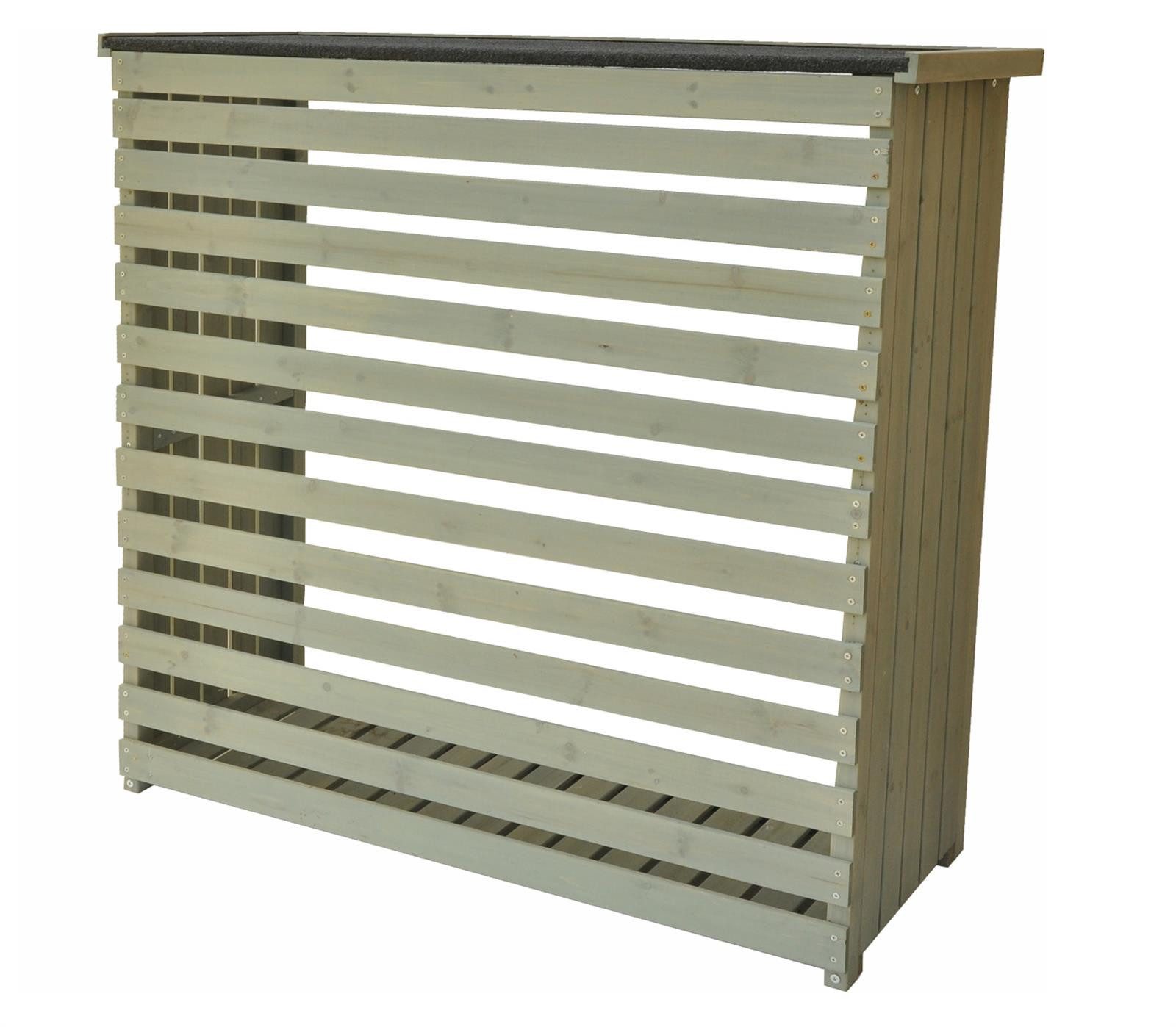 dazikemo Kaminholzregal Kaminholzregal 120 x 120 x 45 cm – Bild 3 von 4