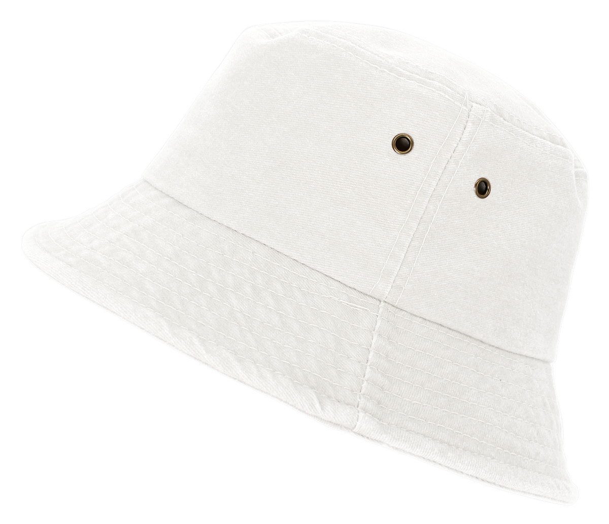 Fischerhut Unisex Bucket Hat in Unifarben Faltbarer Fischerhut Sommerhut