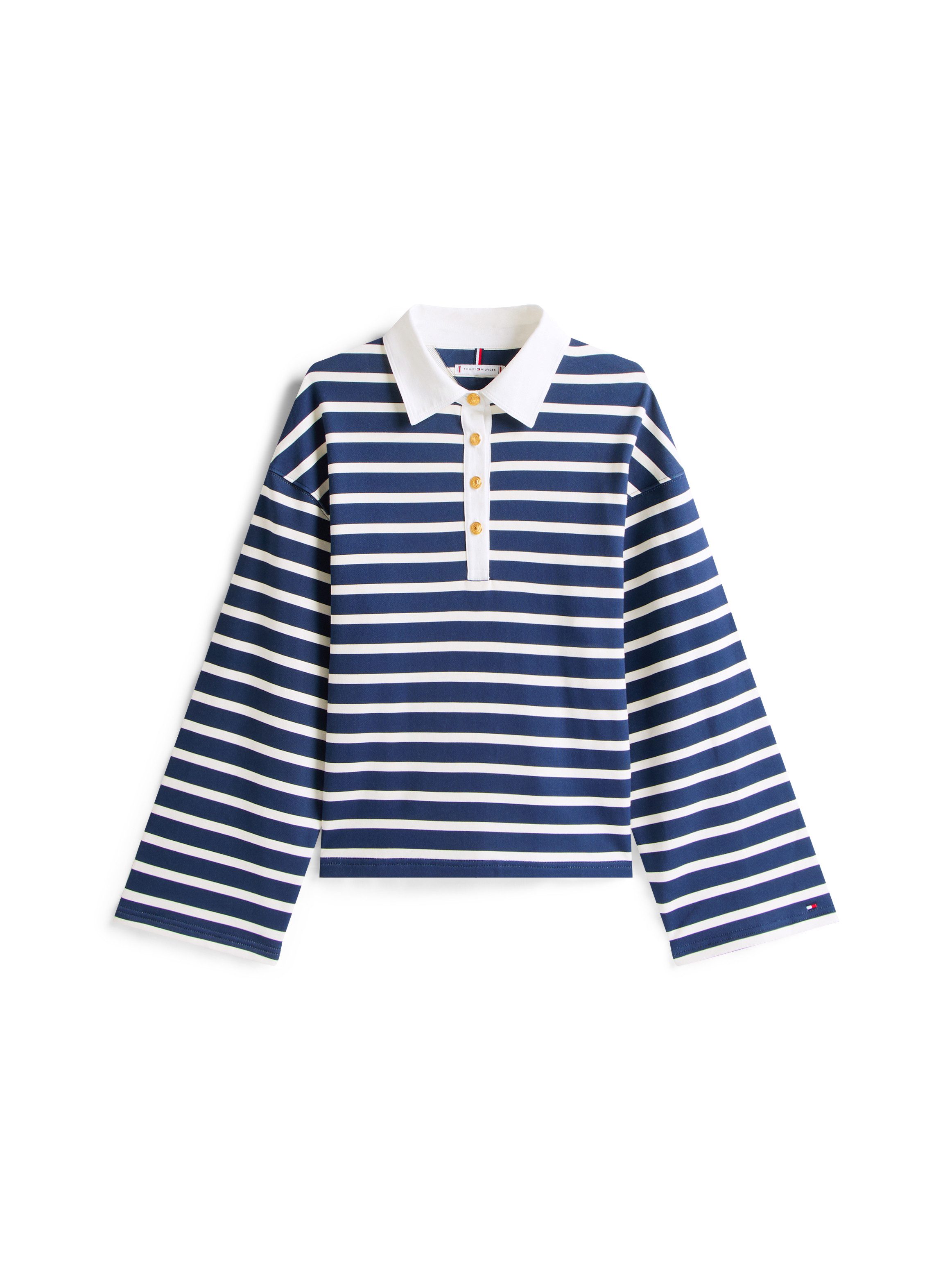 Sweatshirt GOLD BUTTON RUGBY TERRY SWTSHRT