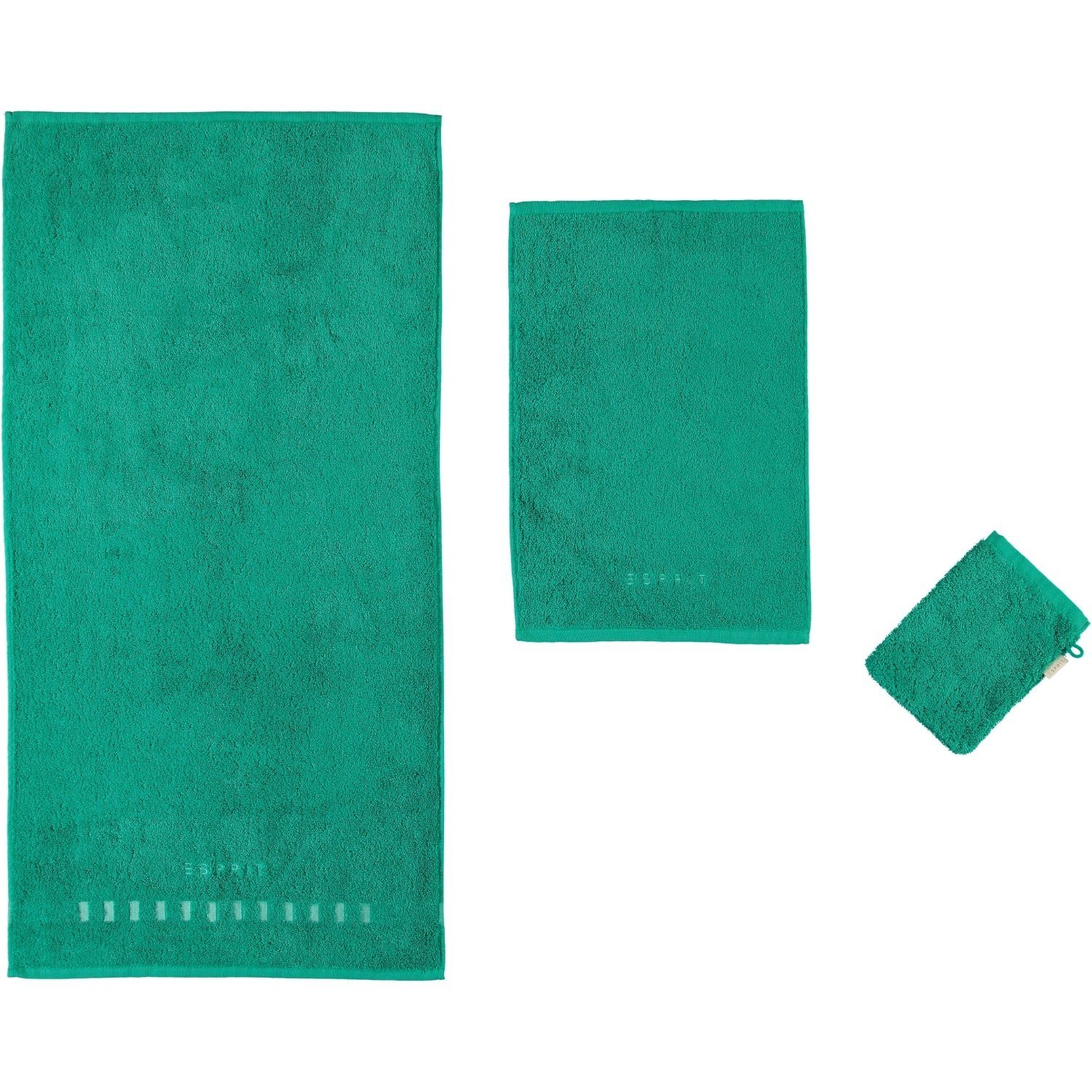 Esprit Handtücher Solid Uni, 100% Baumwolle (1-St)