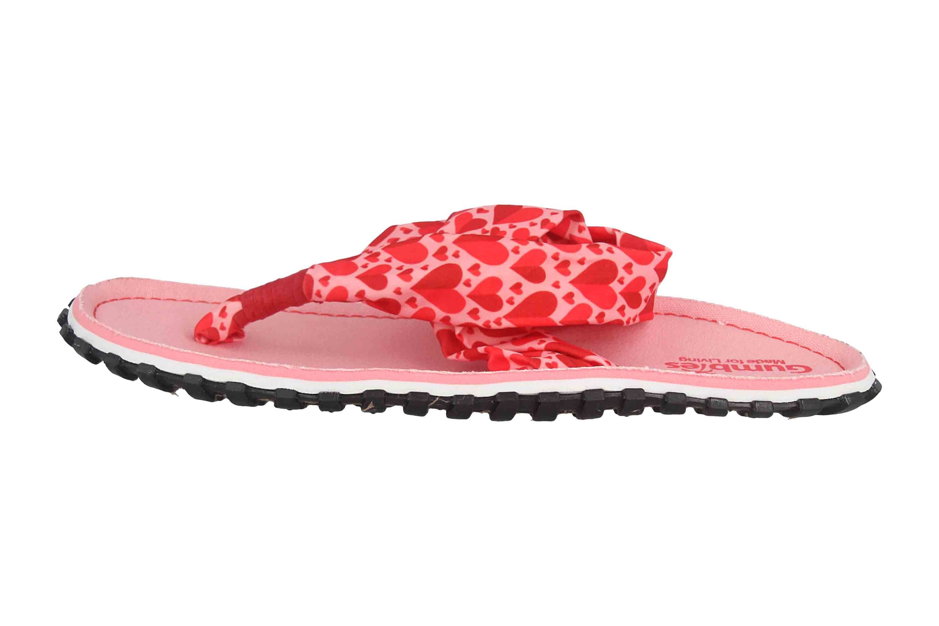 Gumbies 2609 Candy Hearts Zehentrenner