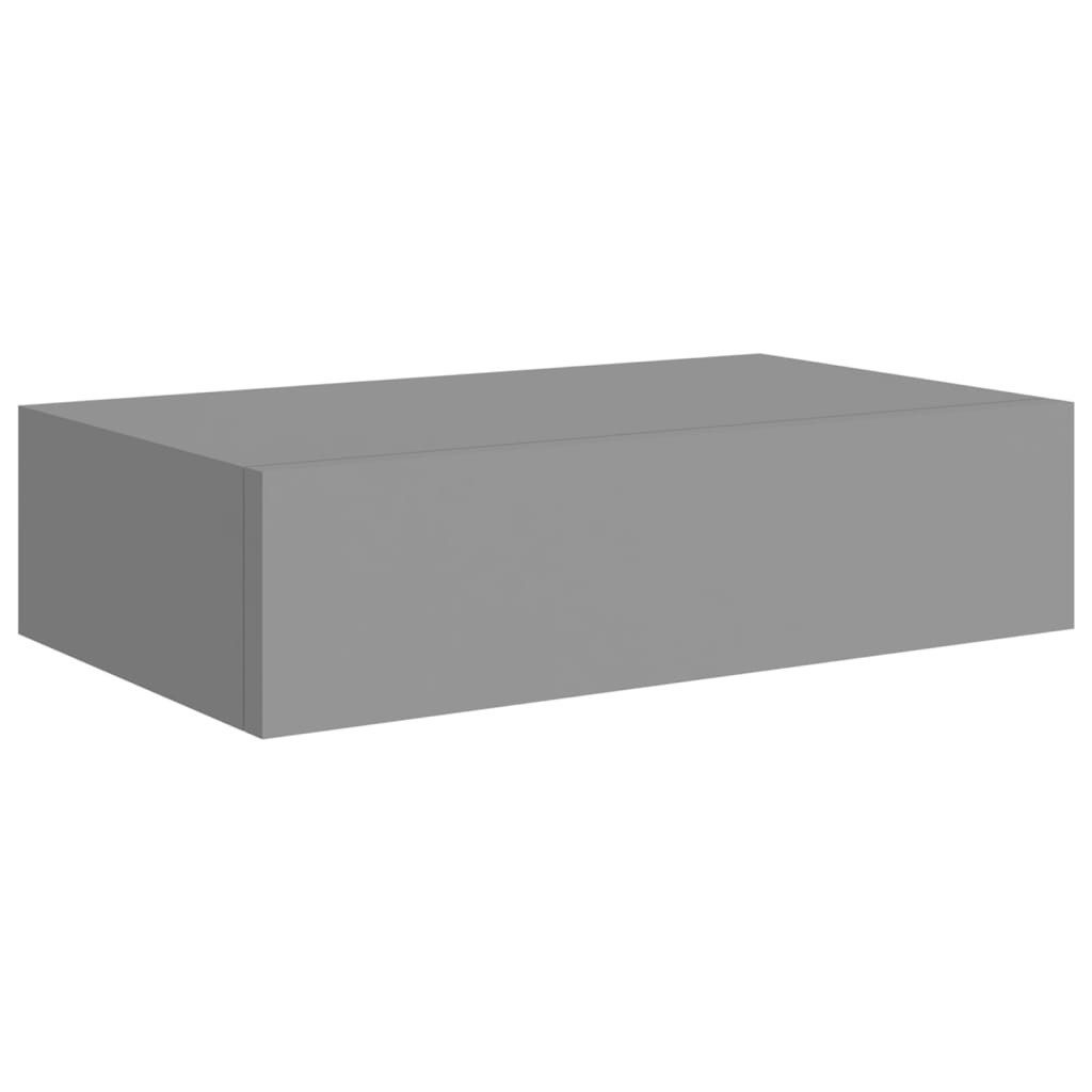 vidaXL Wandregal 40 x 235 x 10 cm Schweberegal Schwebendes Regal Wandregal mit Schublad
