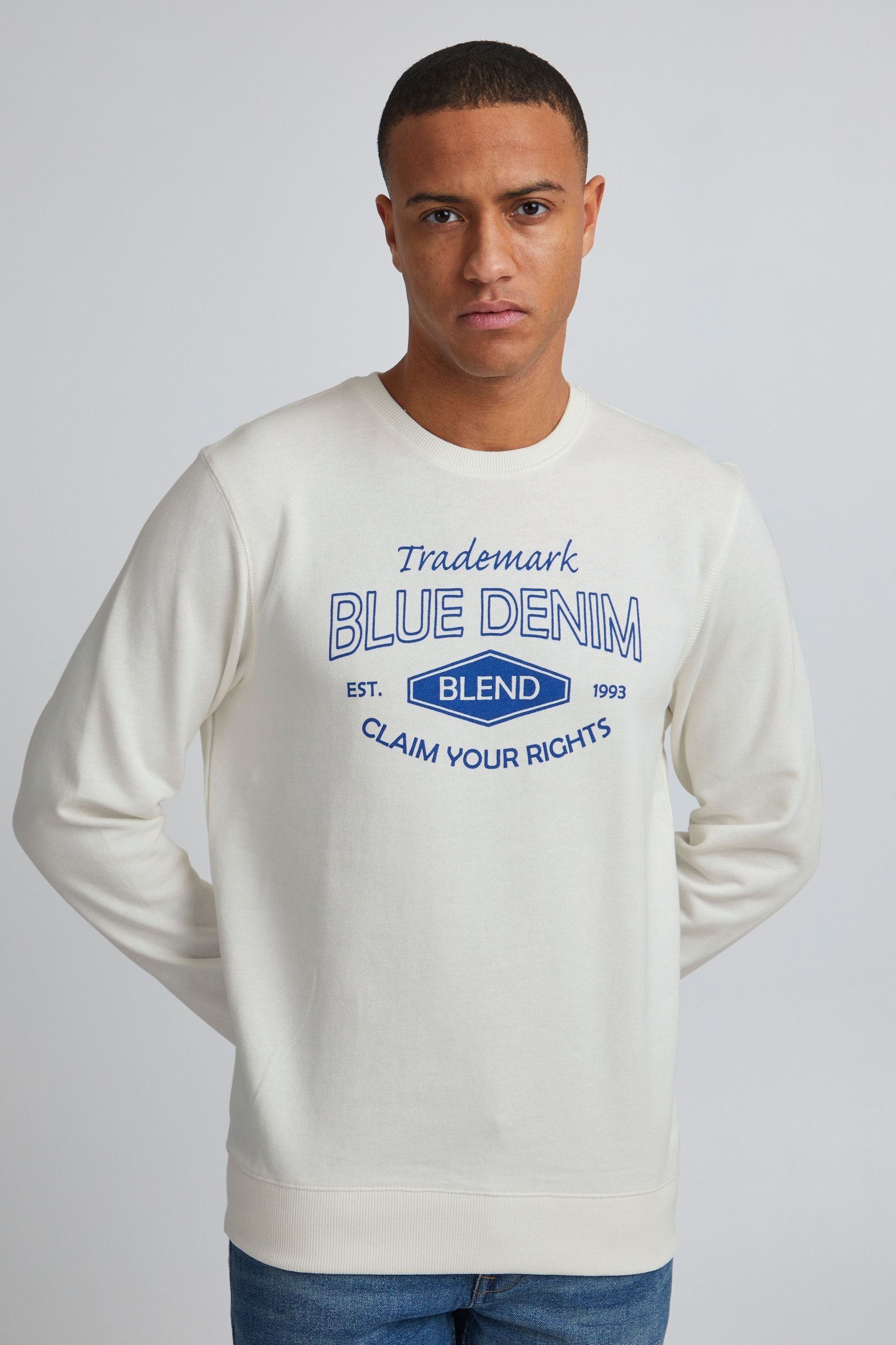 Blend Rundhalspullover BHSweatshirt Klassisches Sweatshirt mit Rundhalsauss günstig online kaufen