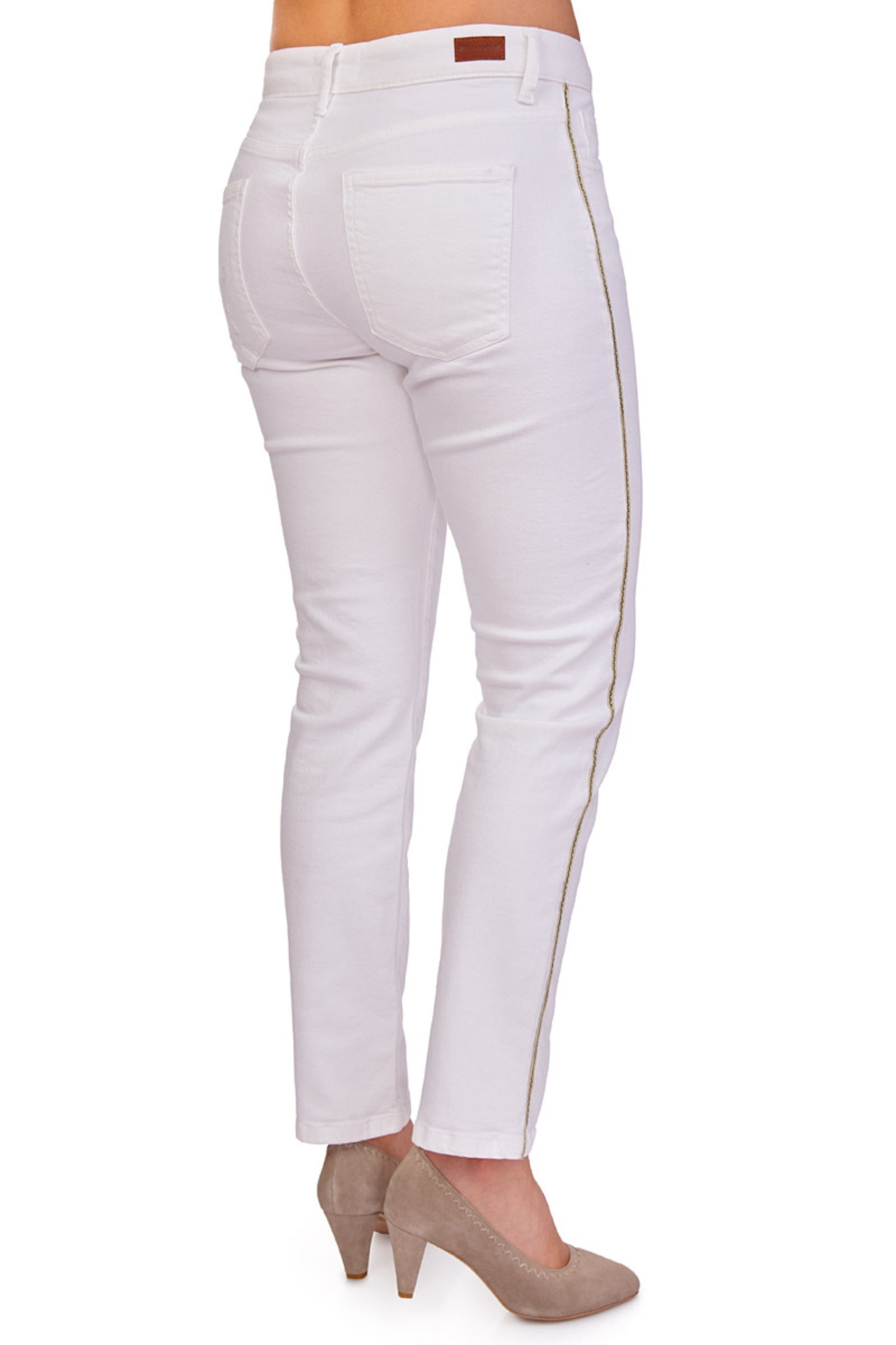 Hammerschmid Trachtenjeans Trachtenjeans Damen - BRIG - weiß