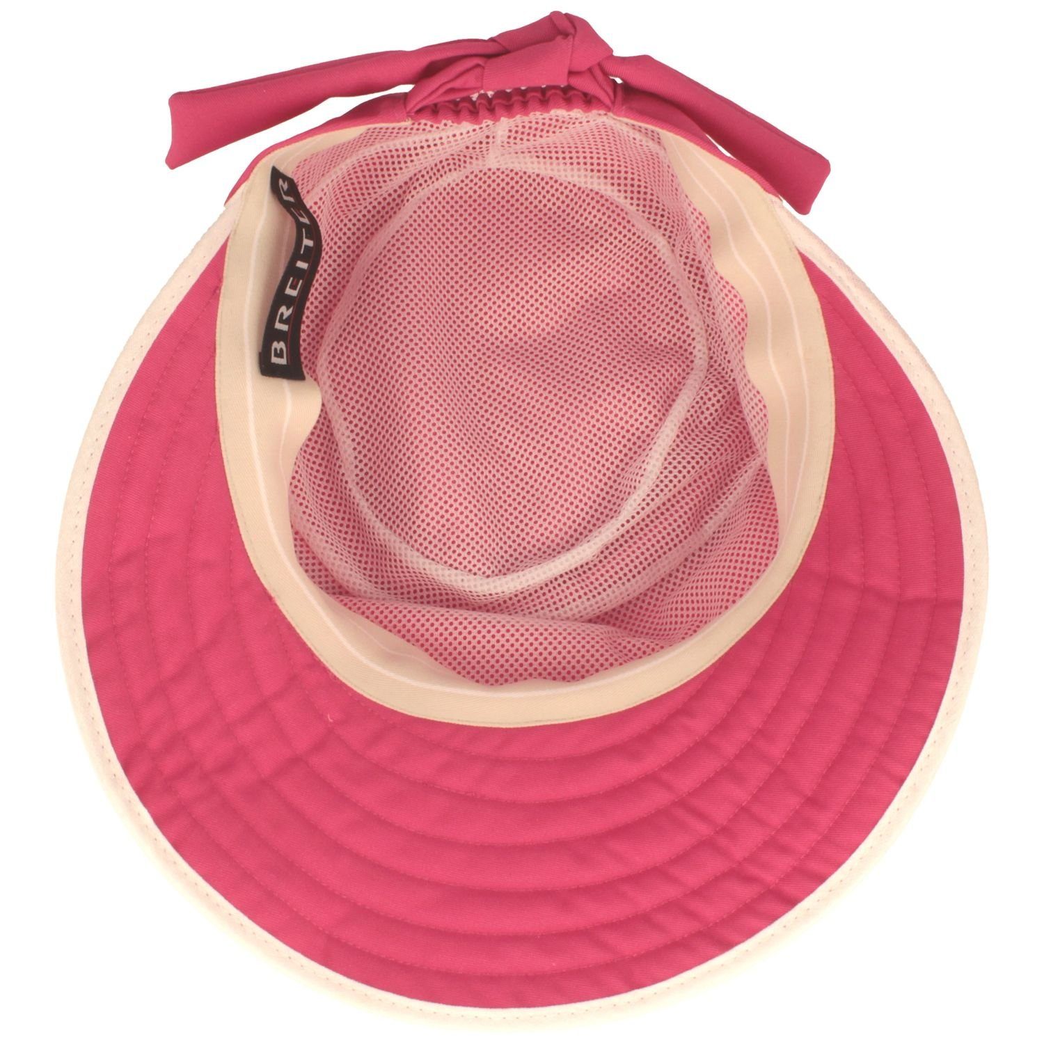 pink Visor UV-Schutz 50 mit Schute Schirmmütze 80 / Breiter